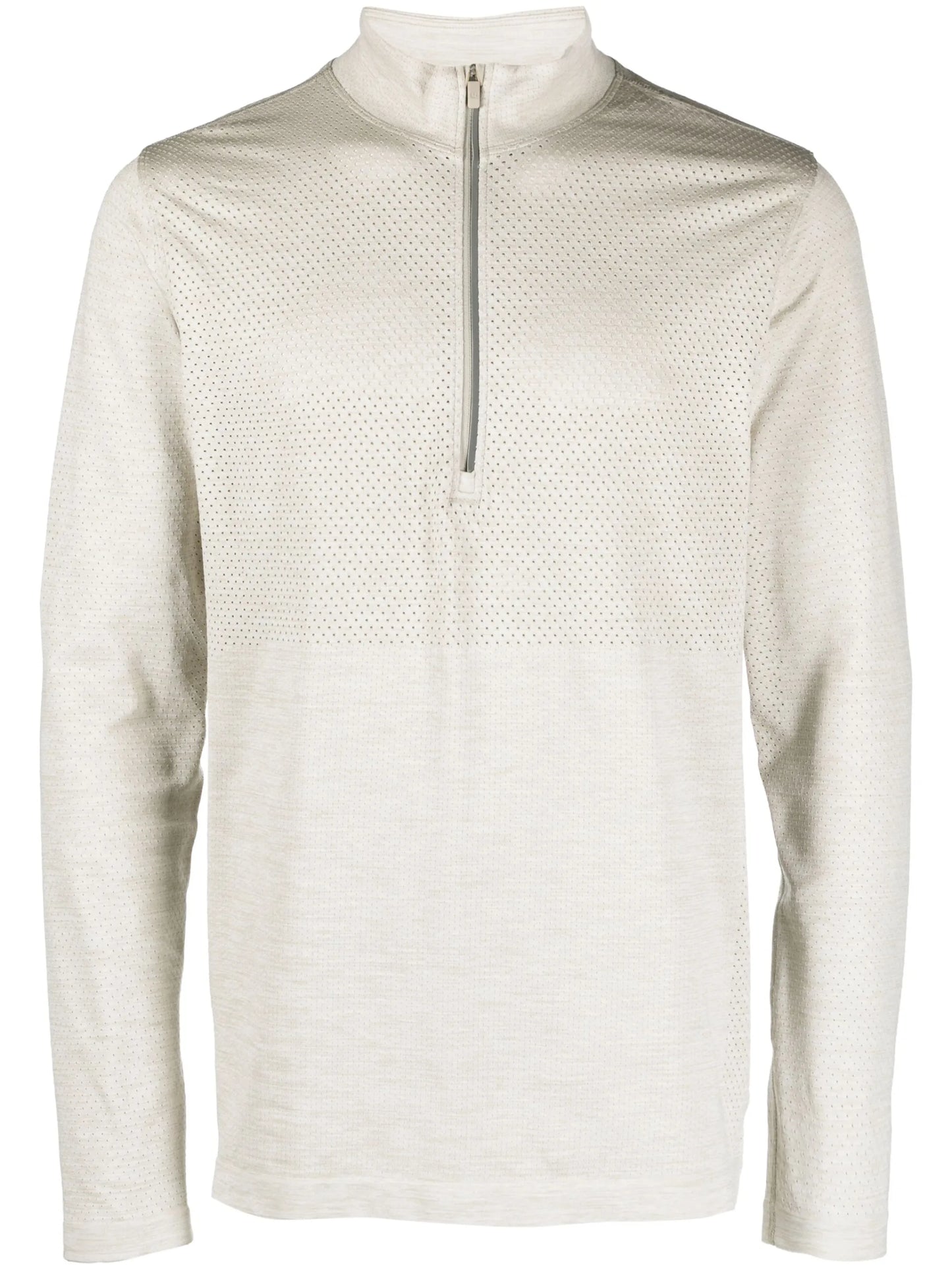 Metal Vent half-zip top