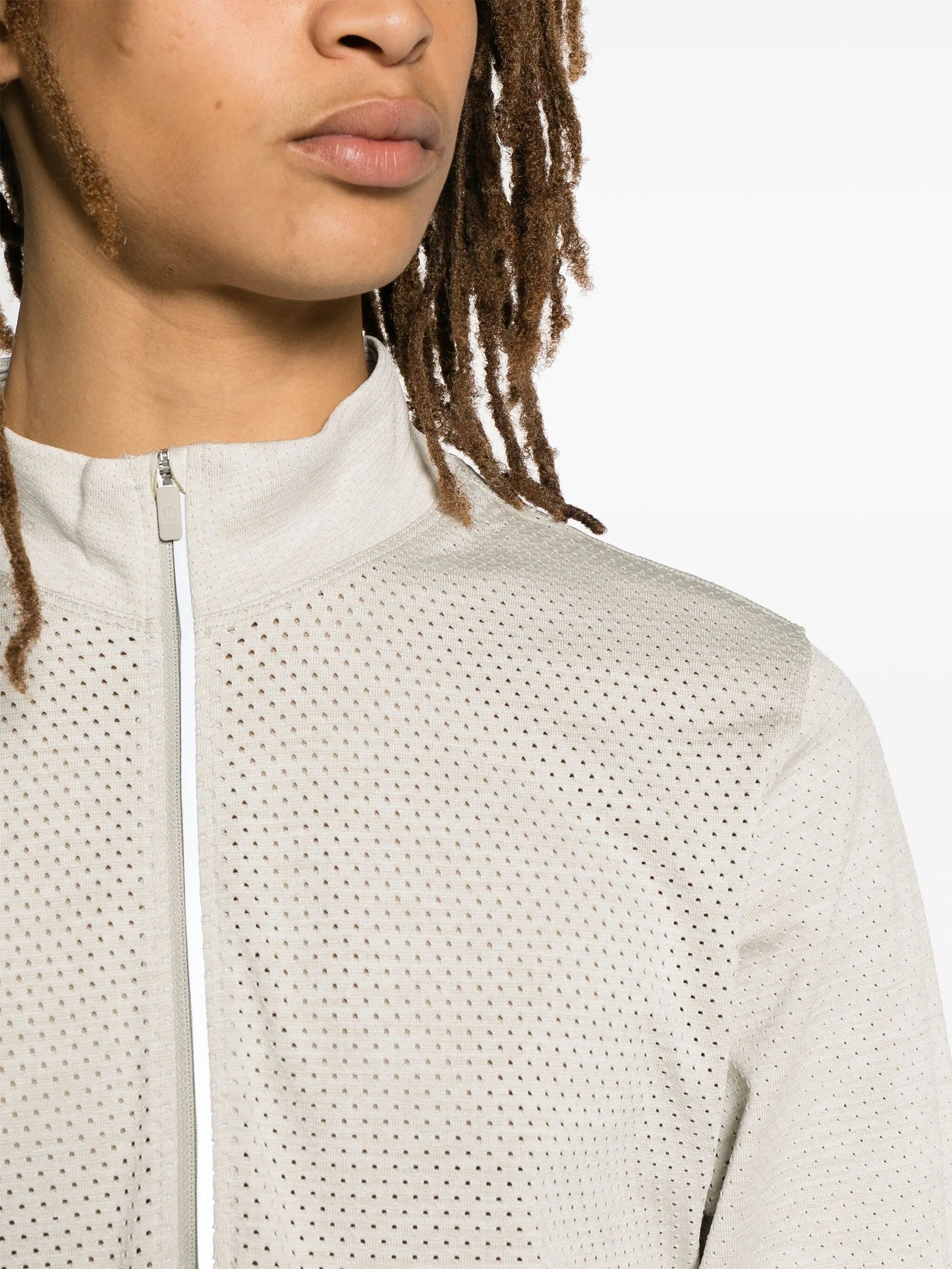 Metal Vent half-zip top
