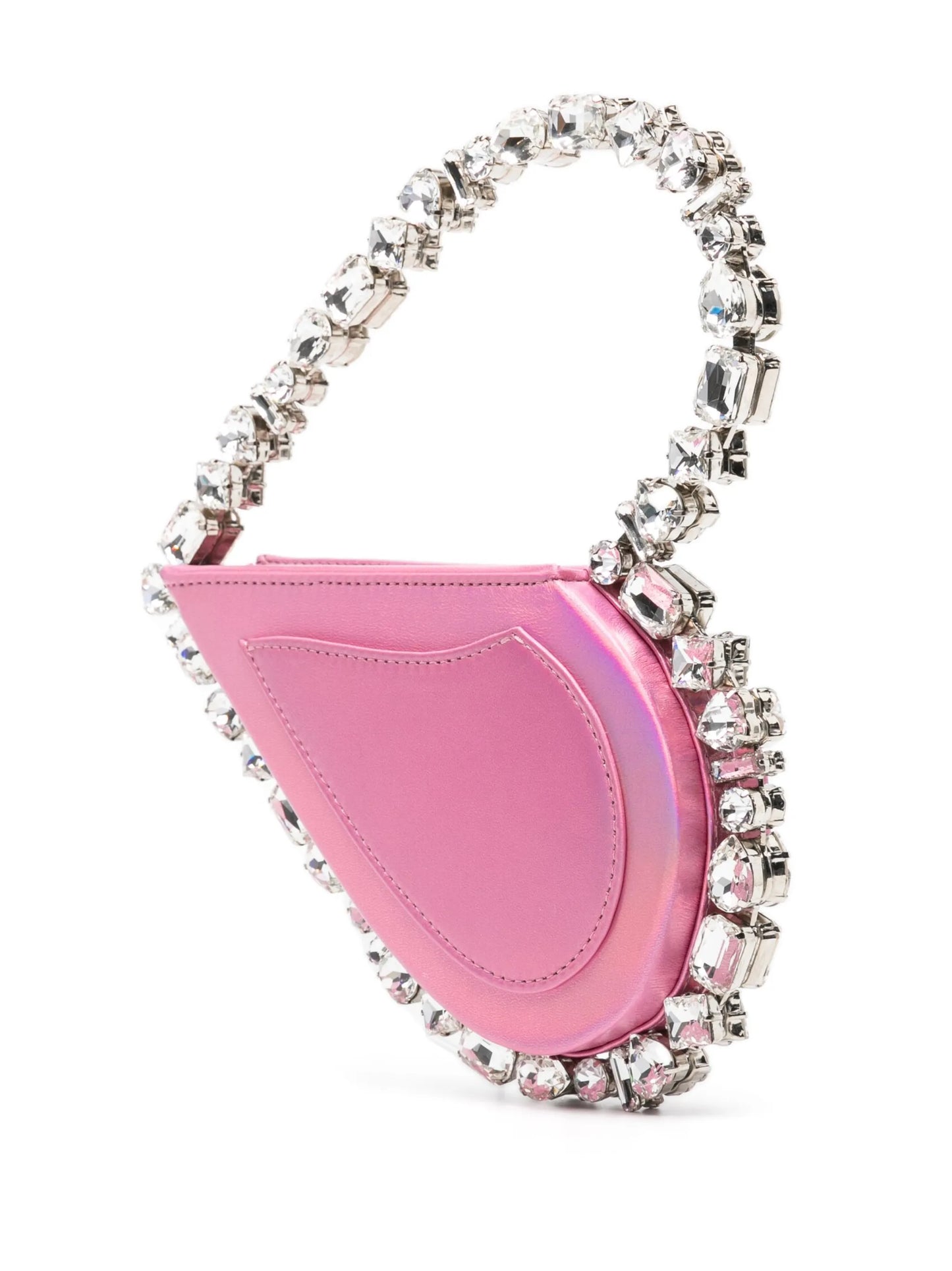 Taliya heart-shaped clutch bag
