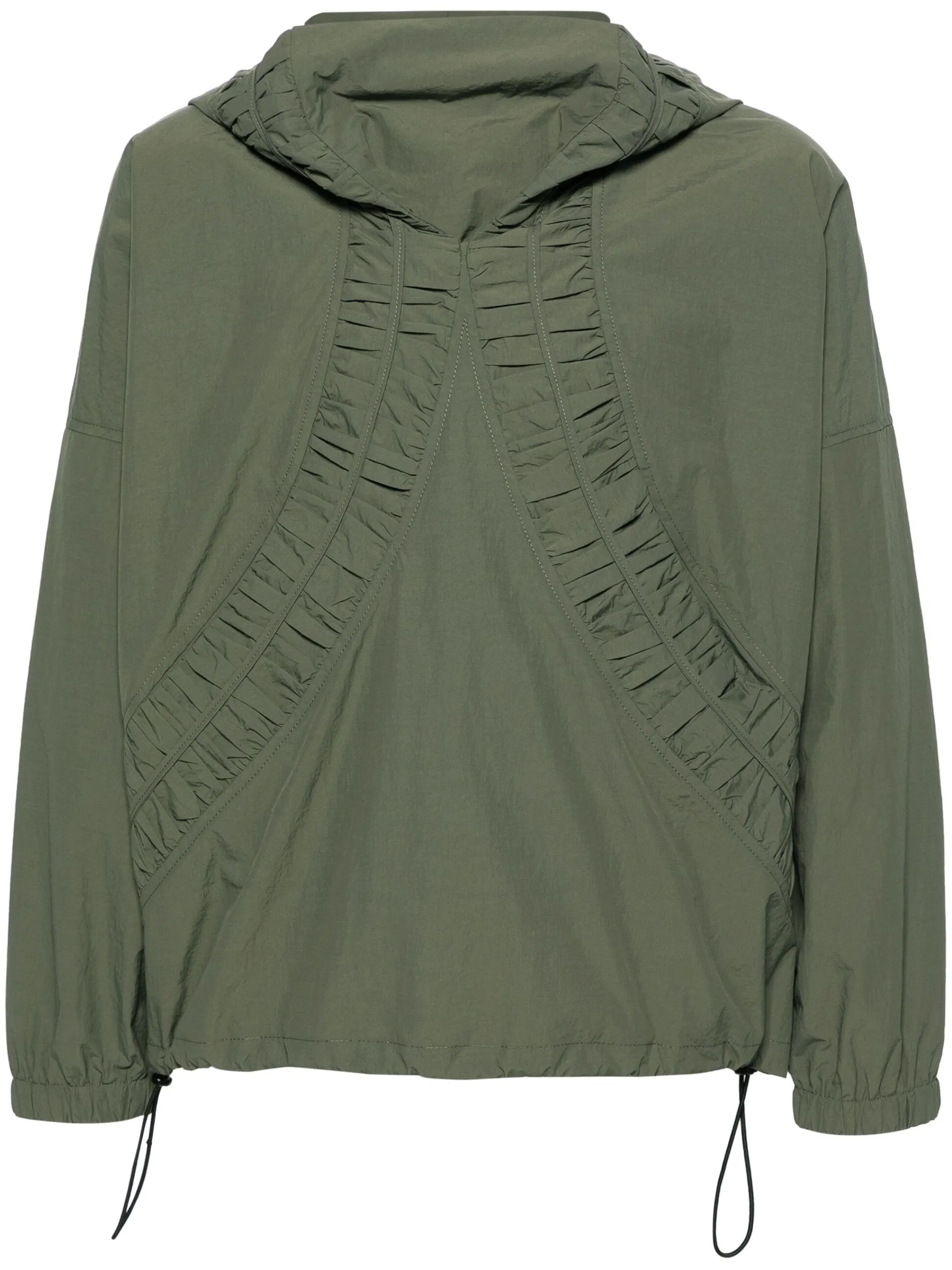 Fossil smocked-panel jacket