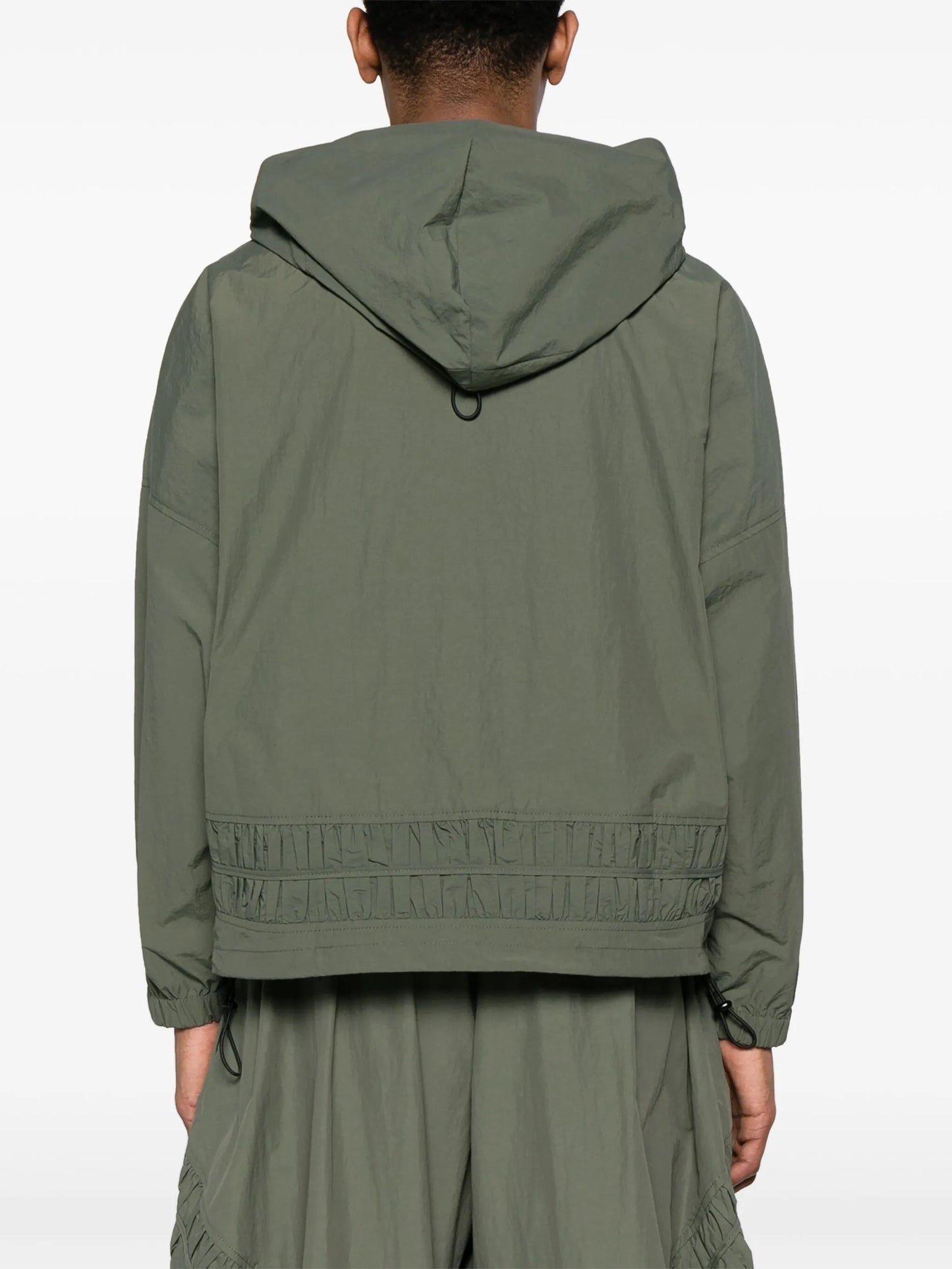 Fossil smocked-panel jacket