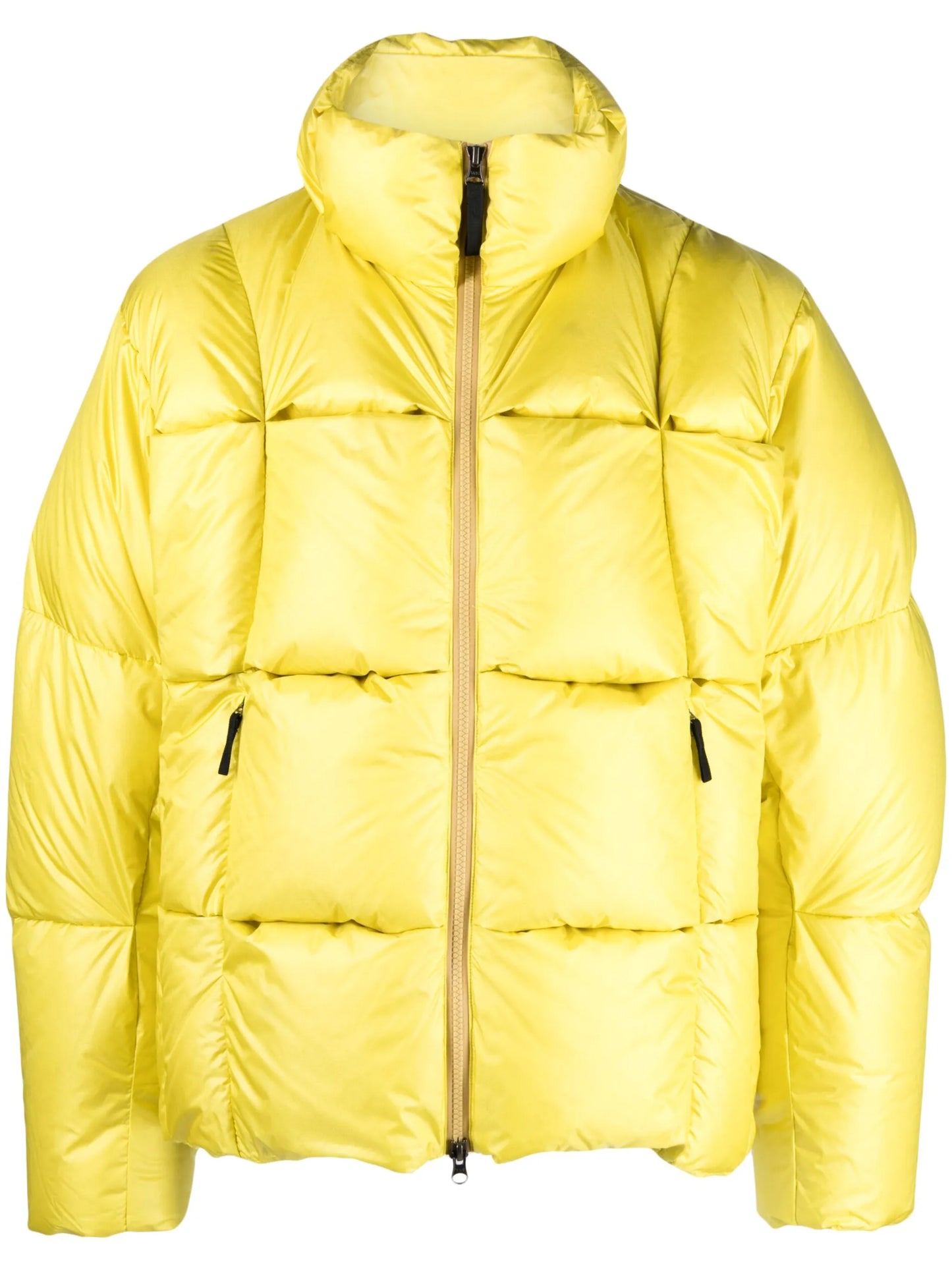 three-dimensional padded jacket