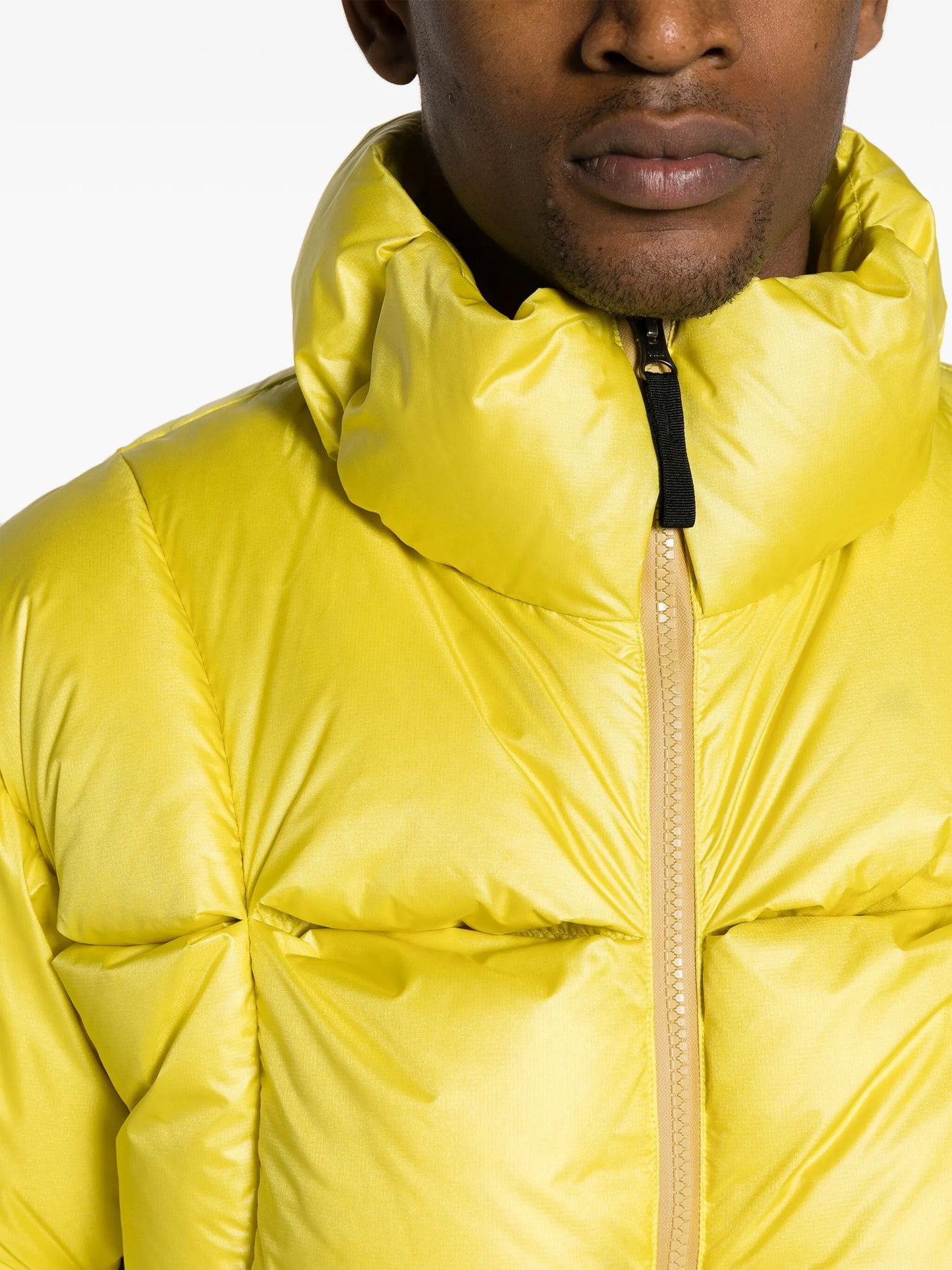 three-dimensional padded jacket
