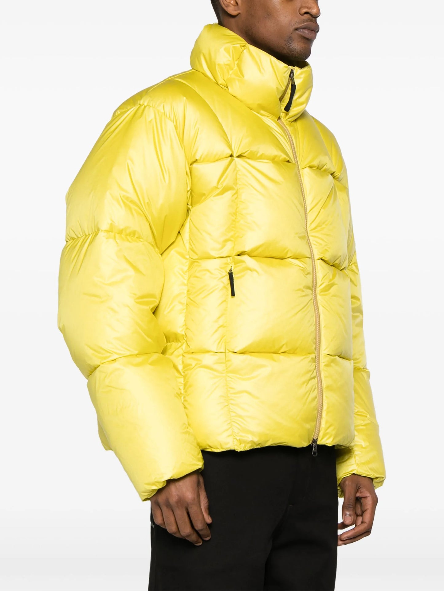 three-dimensional padded jacket