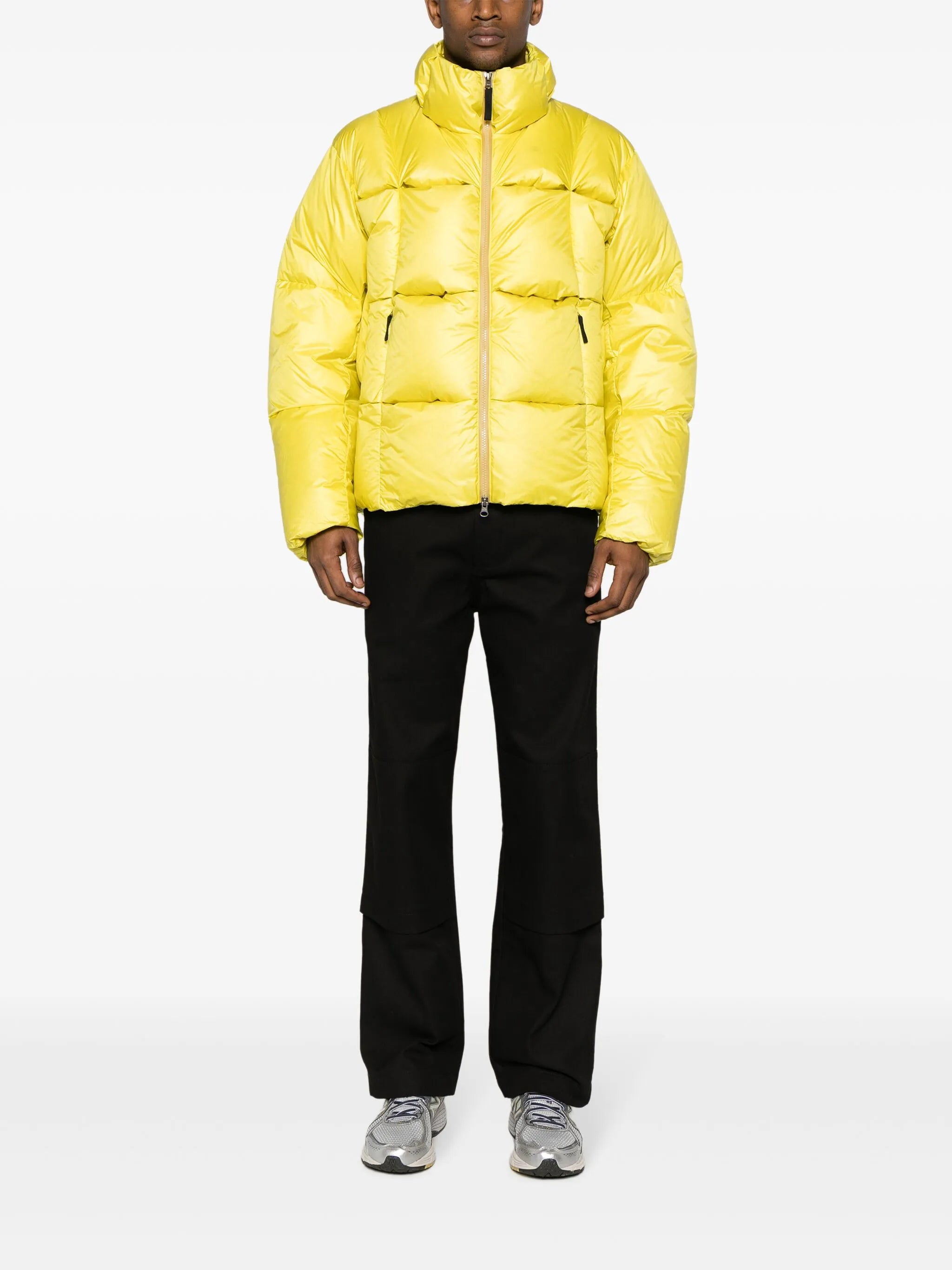 three-dimensional padded jacket