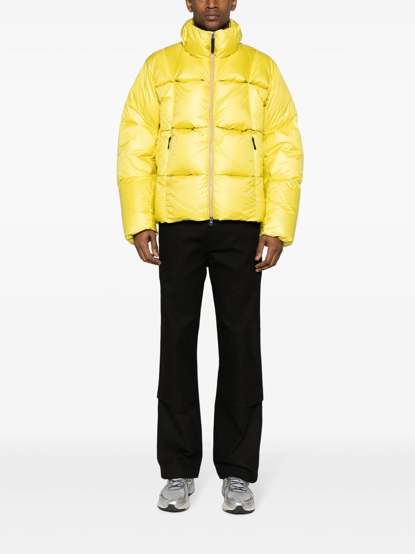 three-dimensional padded jacket