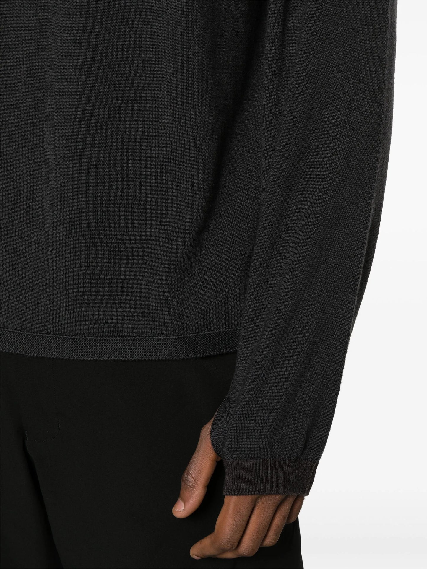 seamless wool jumper