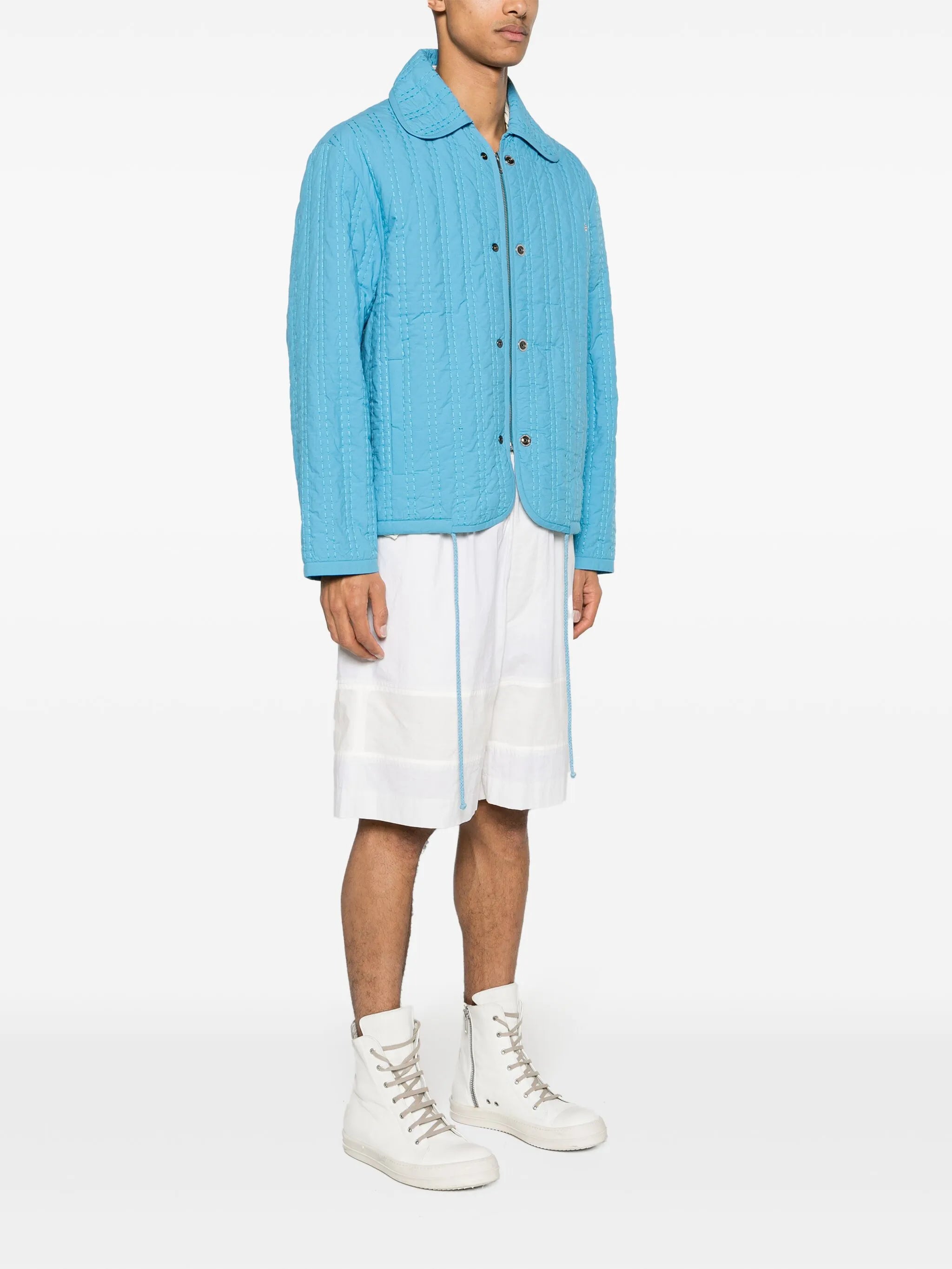 decorative-stitching cotton jacket