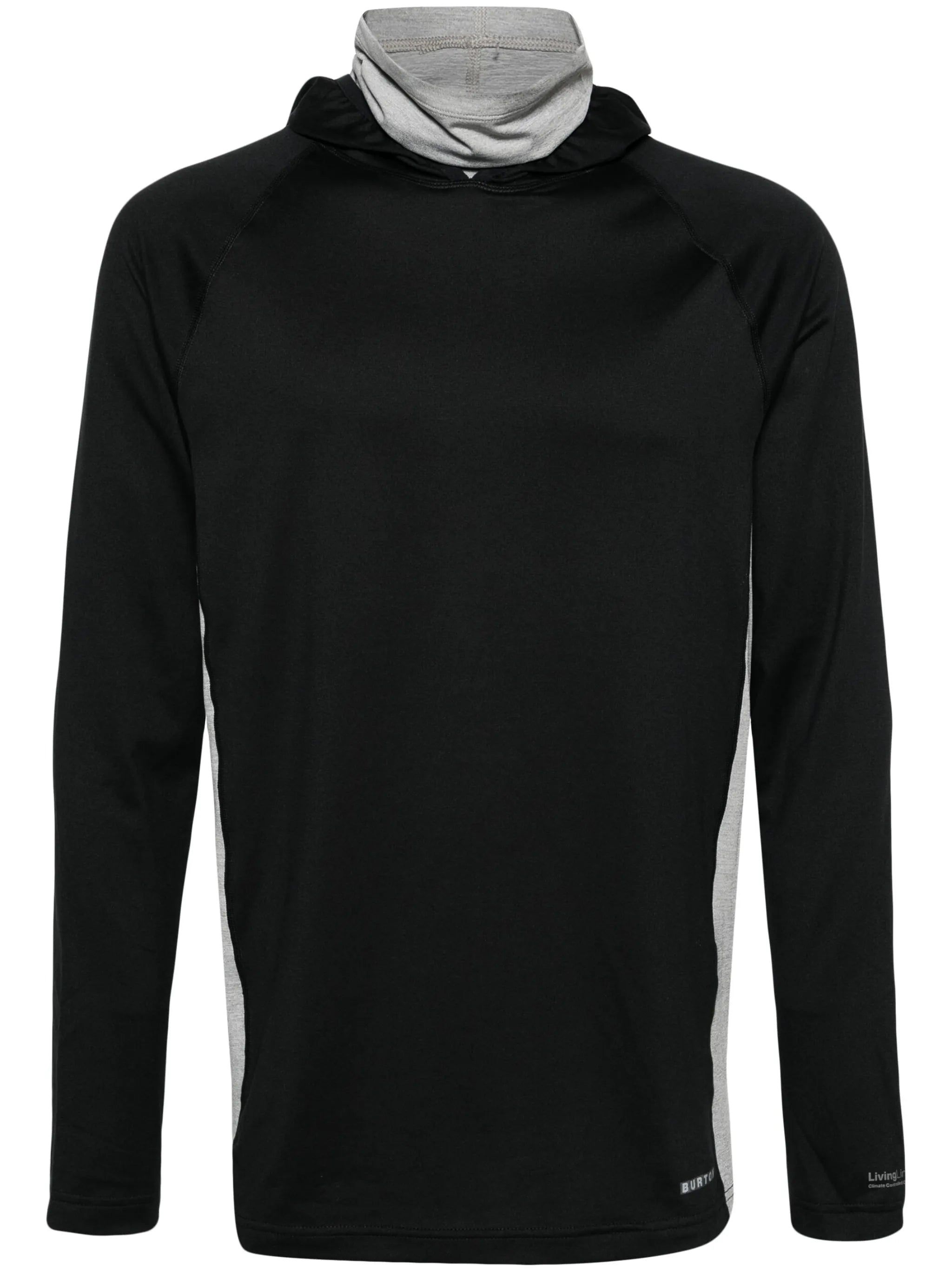 panelled performance hoodie