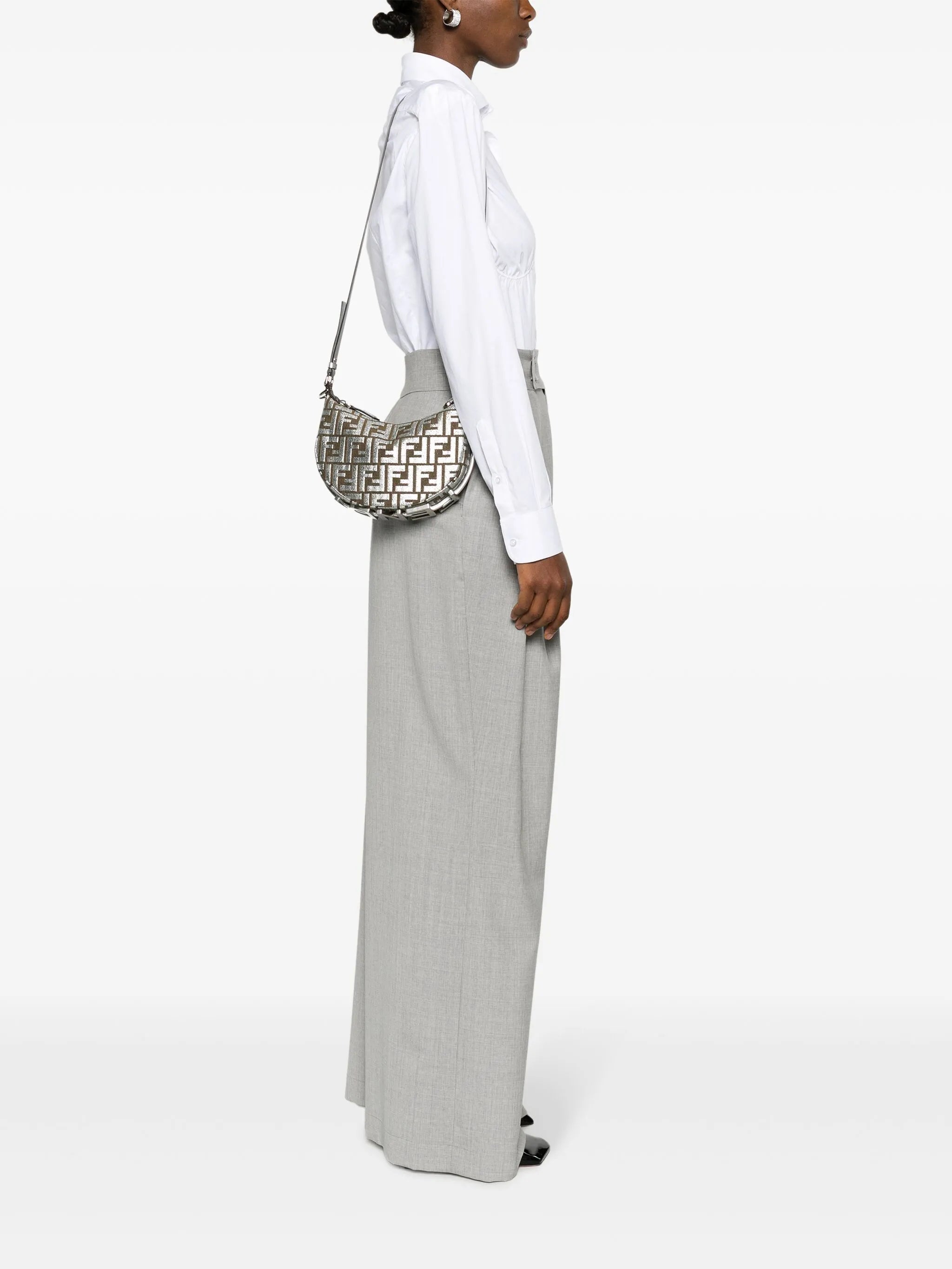 mini Fendigraphy FF jacquard bag