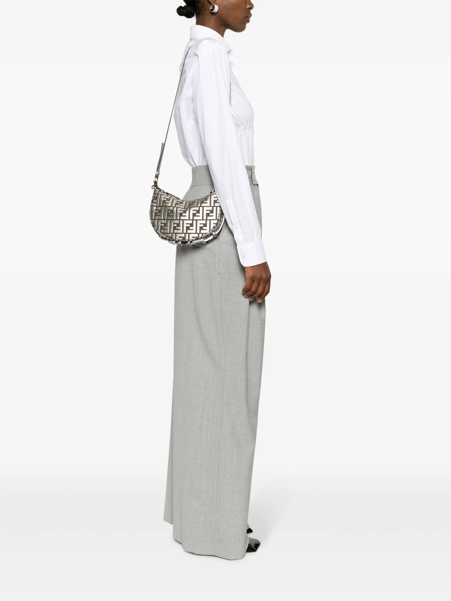 mini Fendigraphy FF jacquard bag