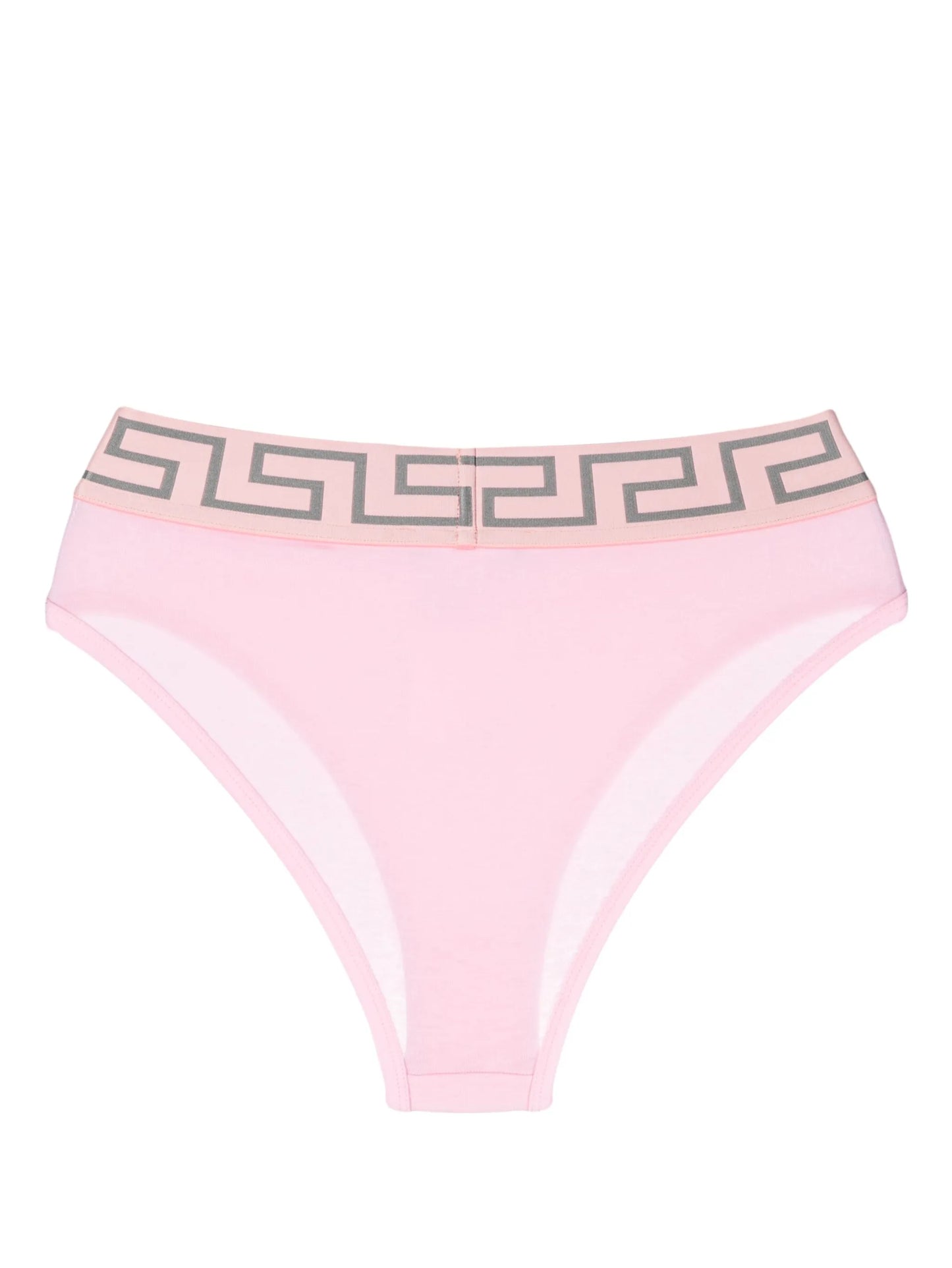 Greca-patterned waistband briefs
