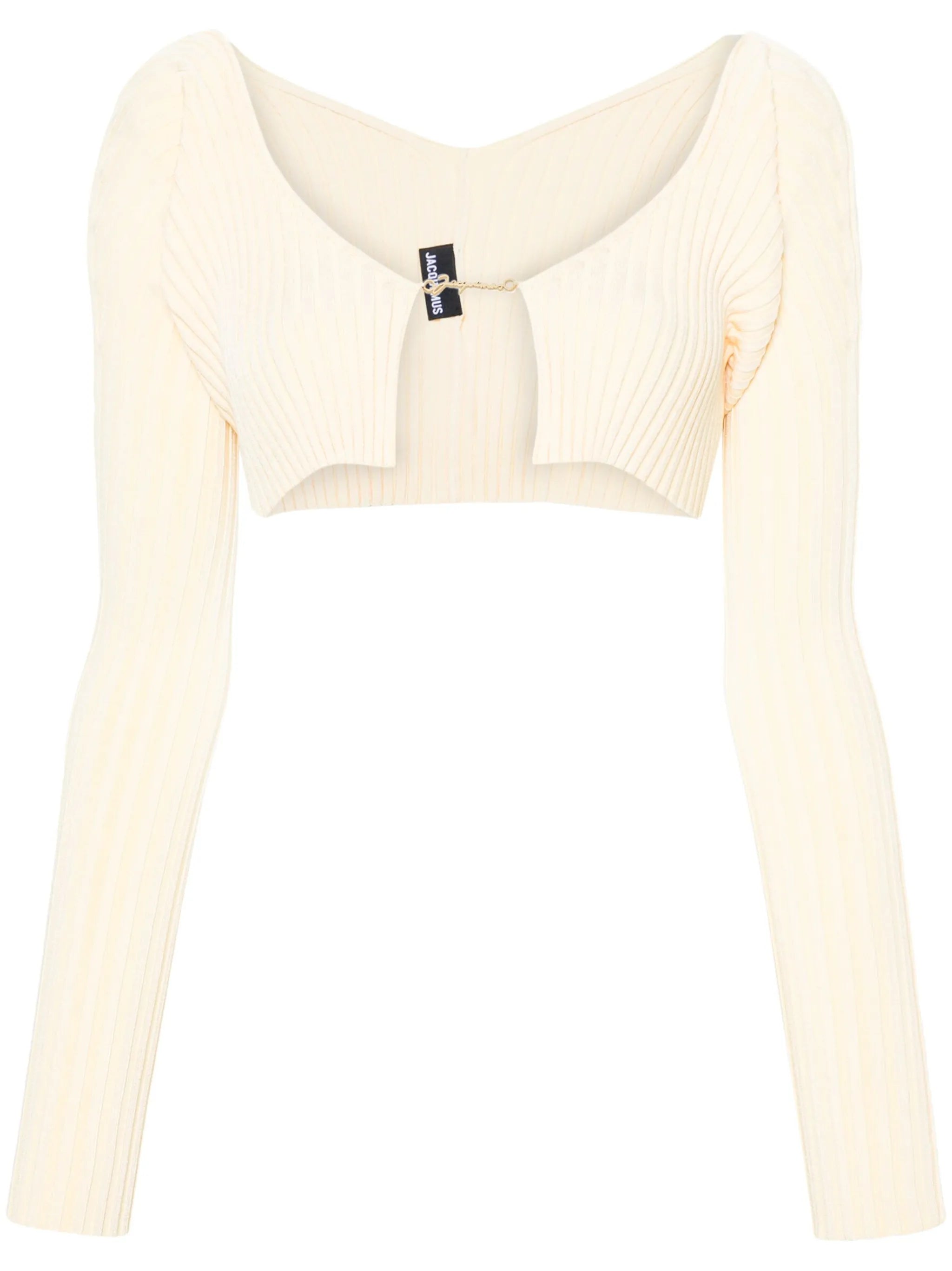 La Maille Pralu cropped cardigan