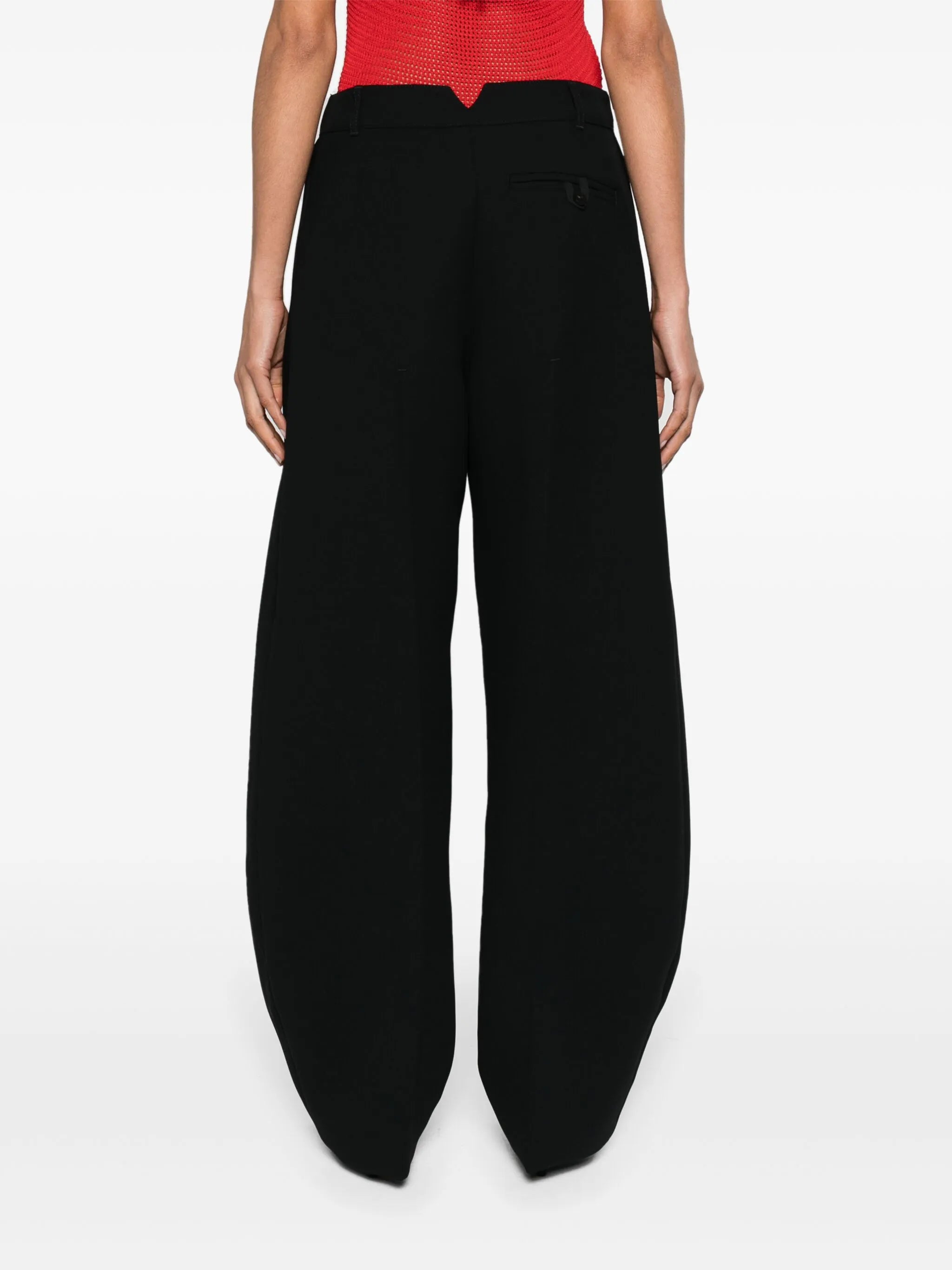 Le Pantalon Ovalo wide-leg trousers