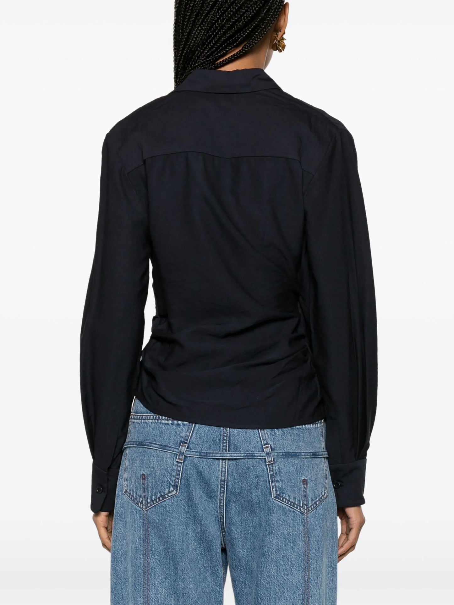 La Chemise Bahia draped shirt