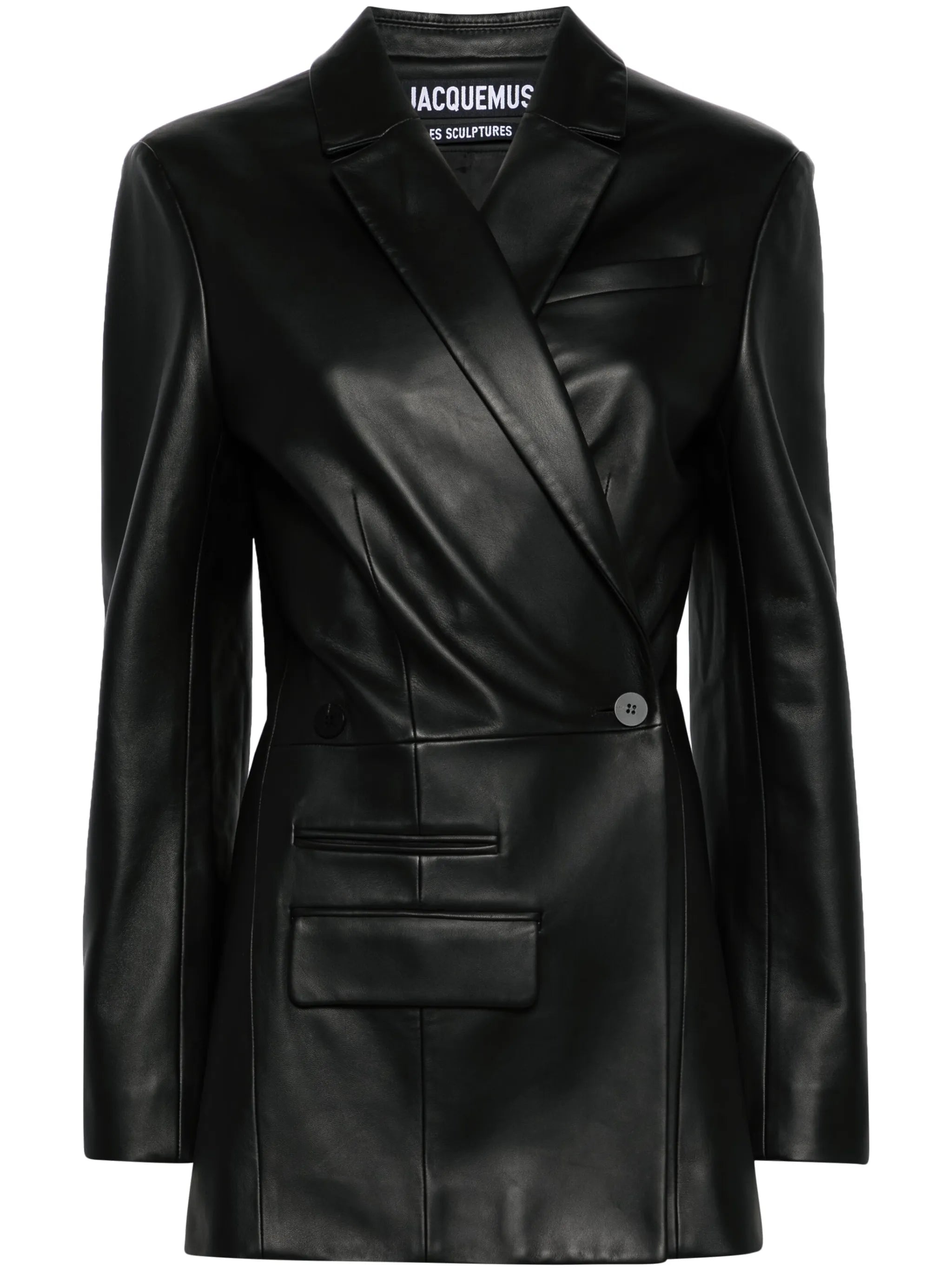 La Veste Tibau Cuir leather blazer
