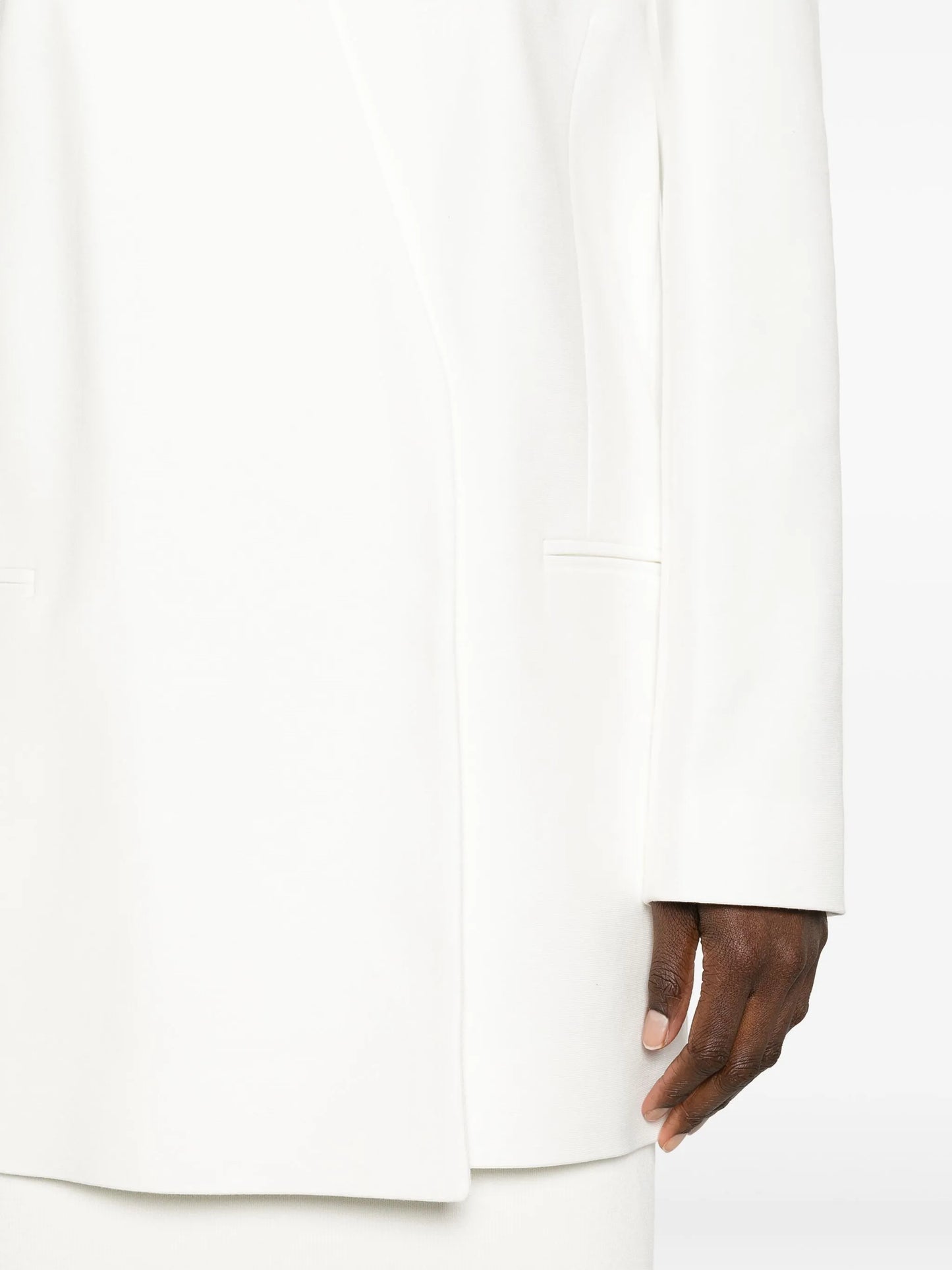Saunders open-front blazer