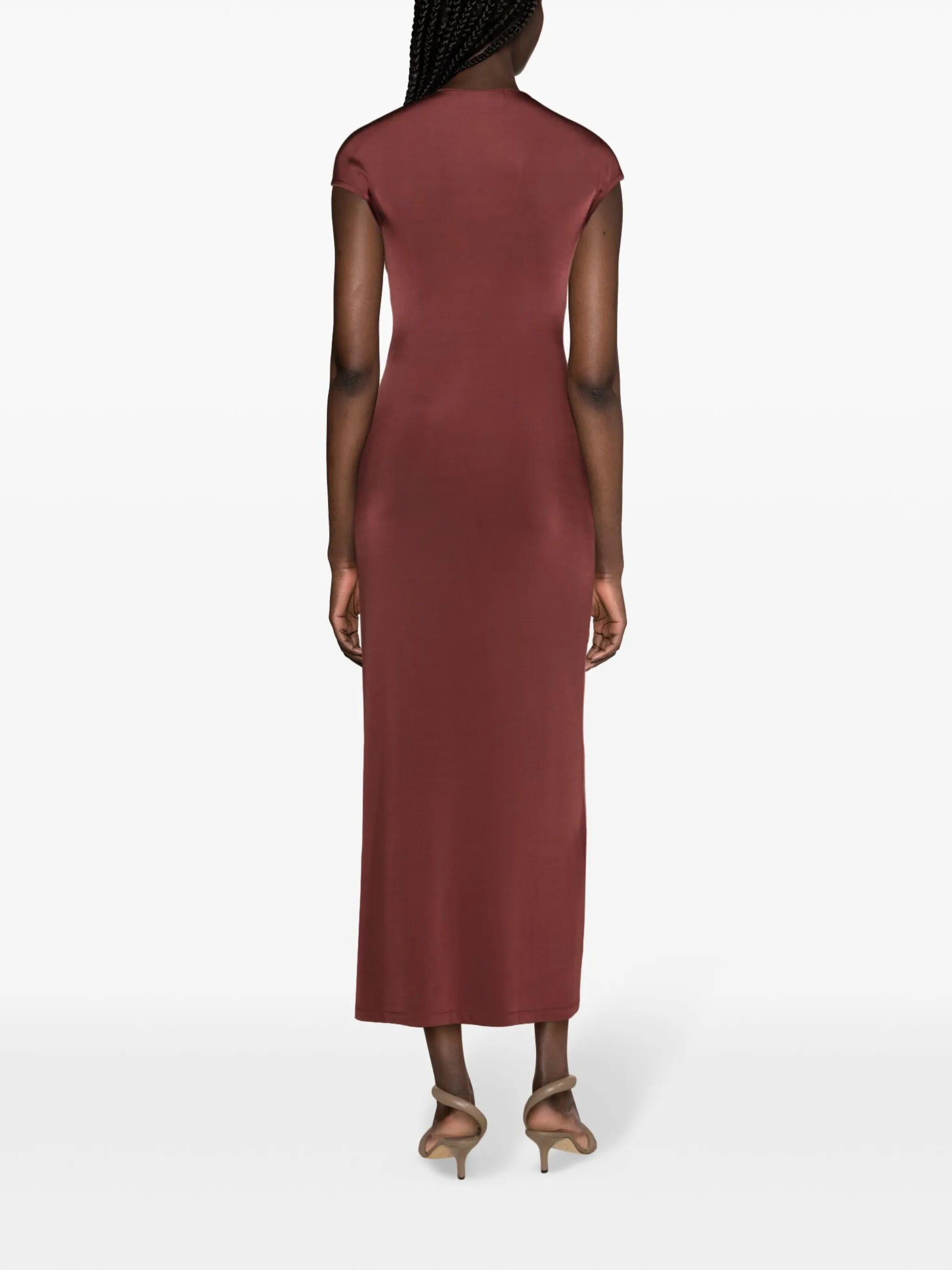 Mali twisted maxi dress