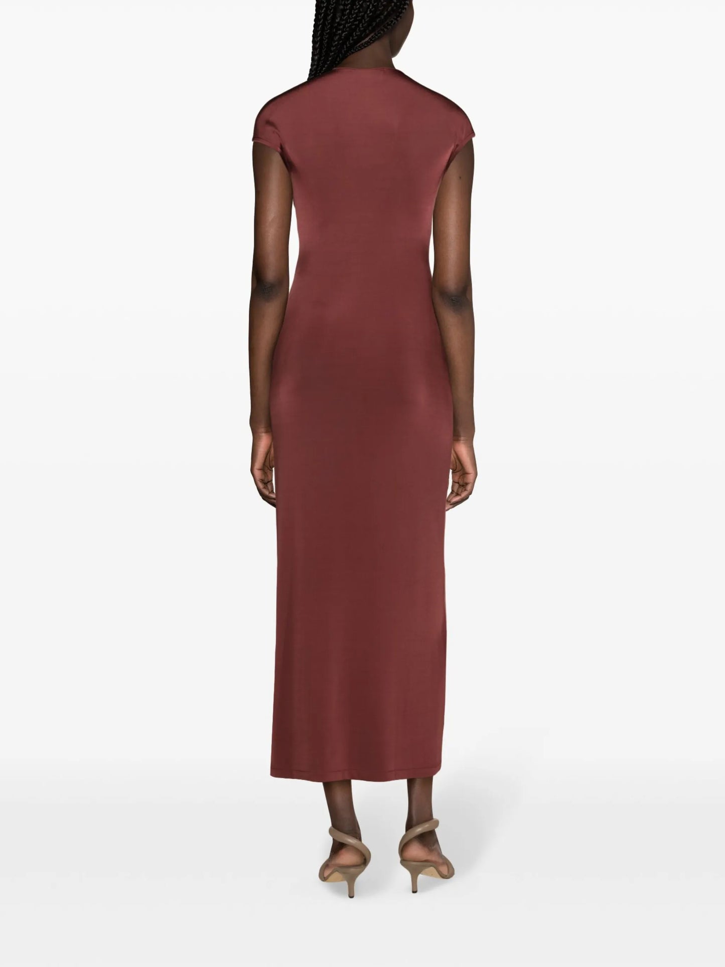 Mali twisted maxi dress