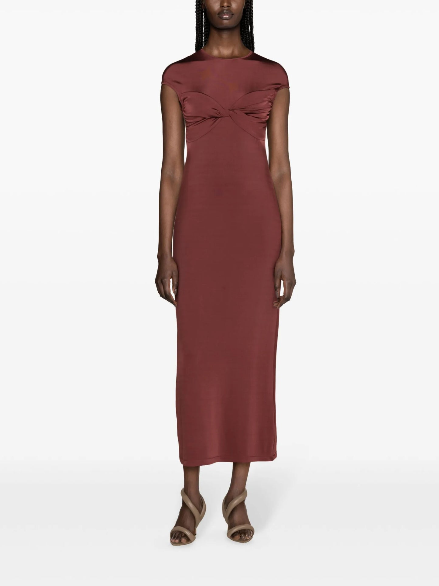 Mali twisted maxi dress