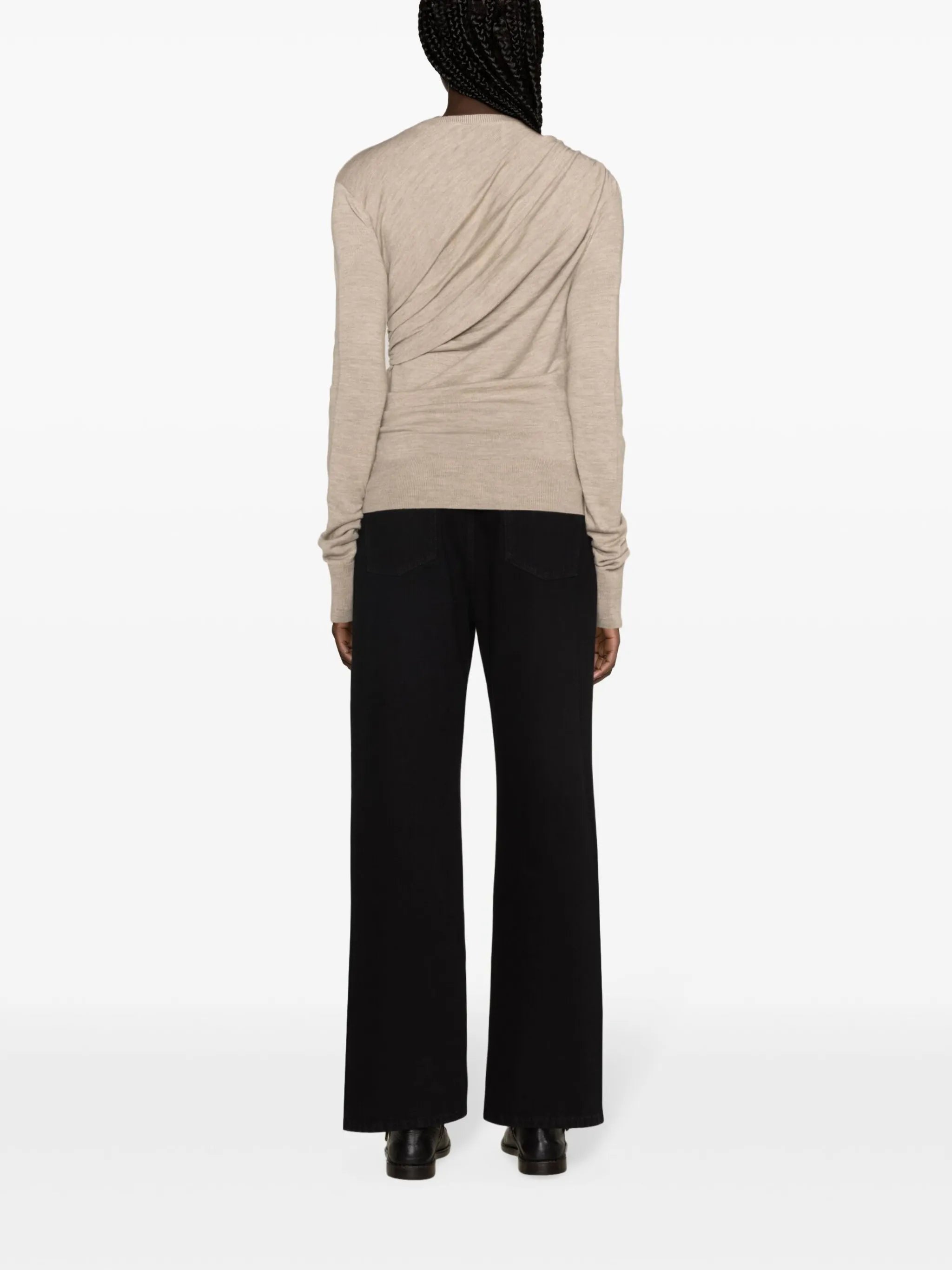 Sade high-rise straight-leg jeans