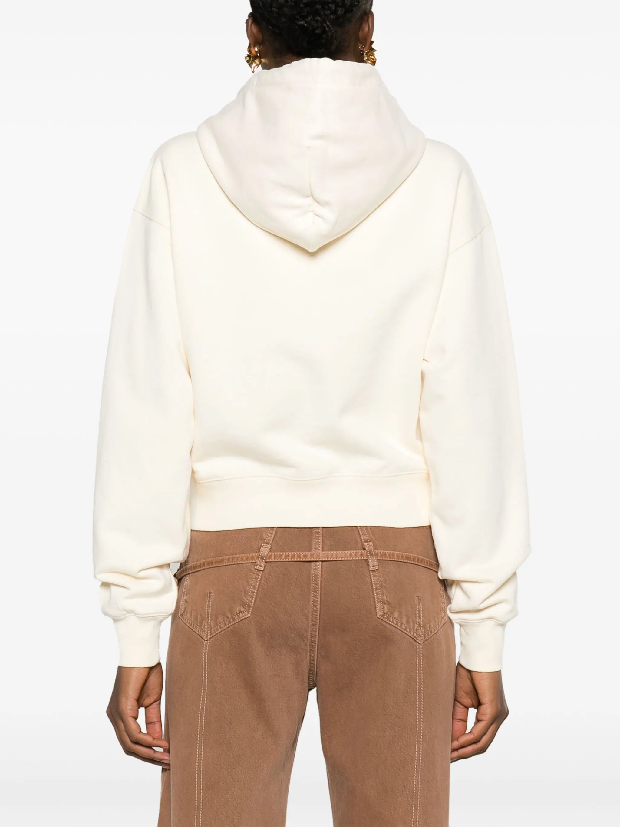 cropped hoodie