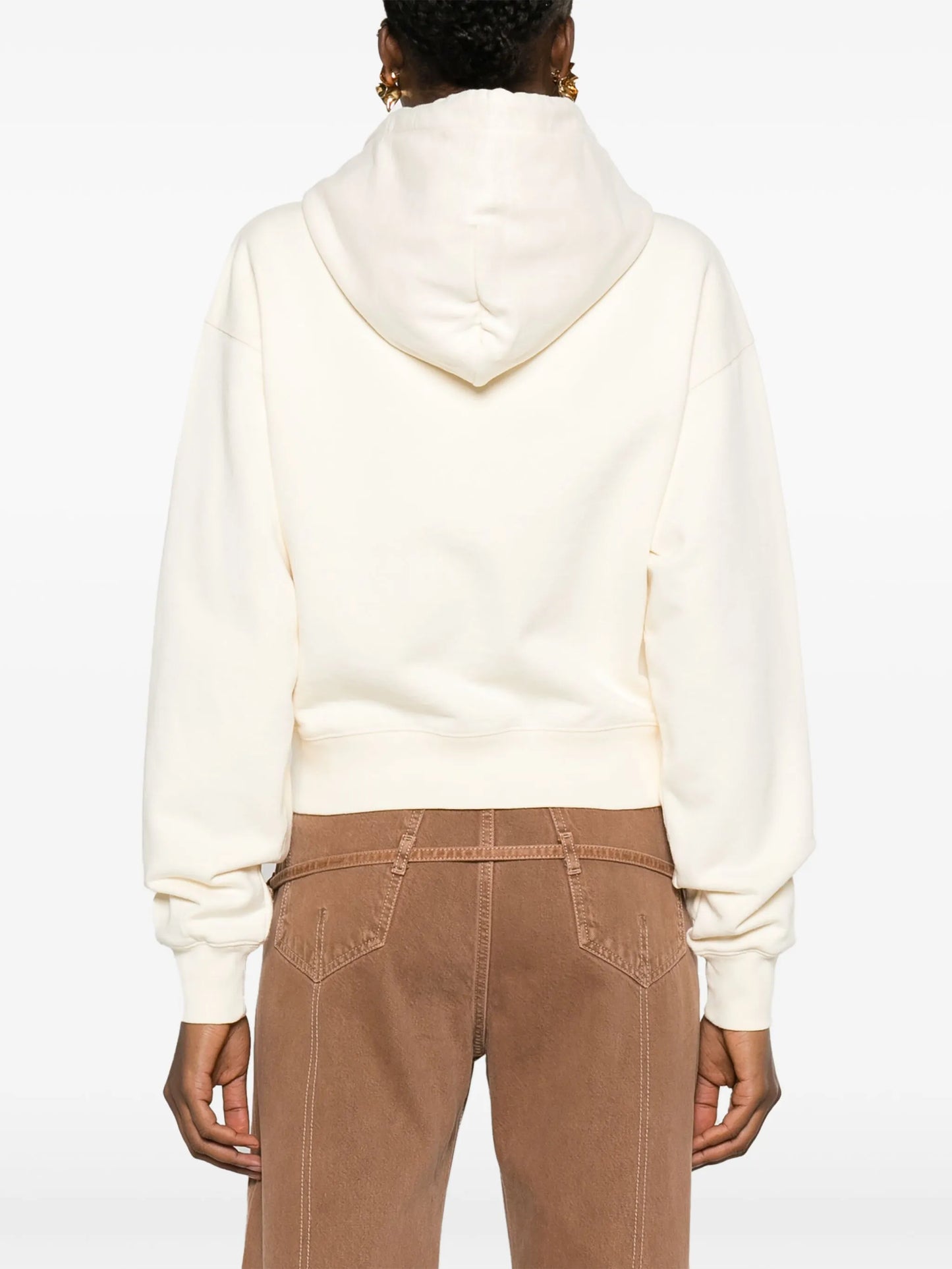 cropped hoodie