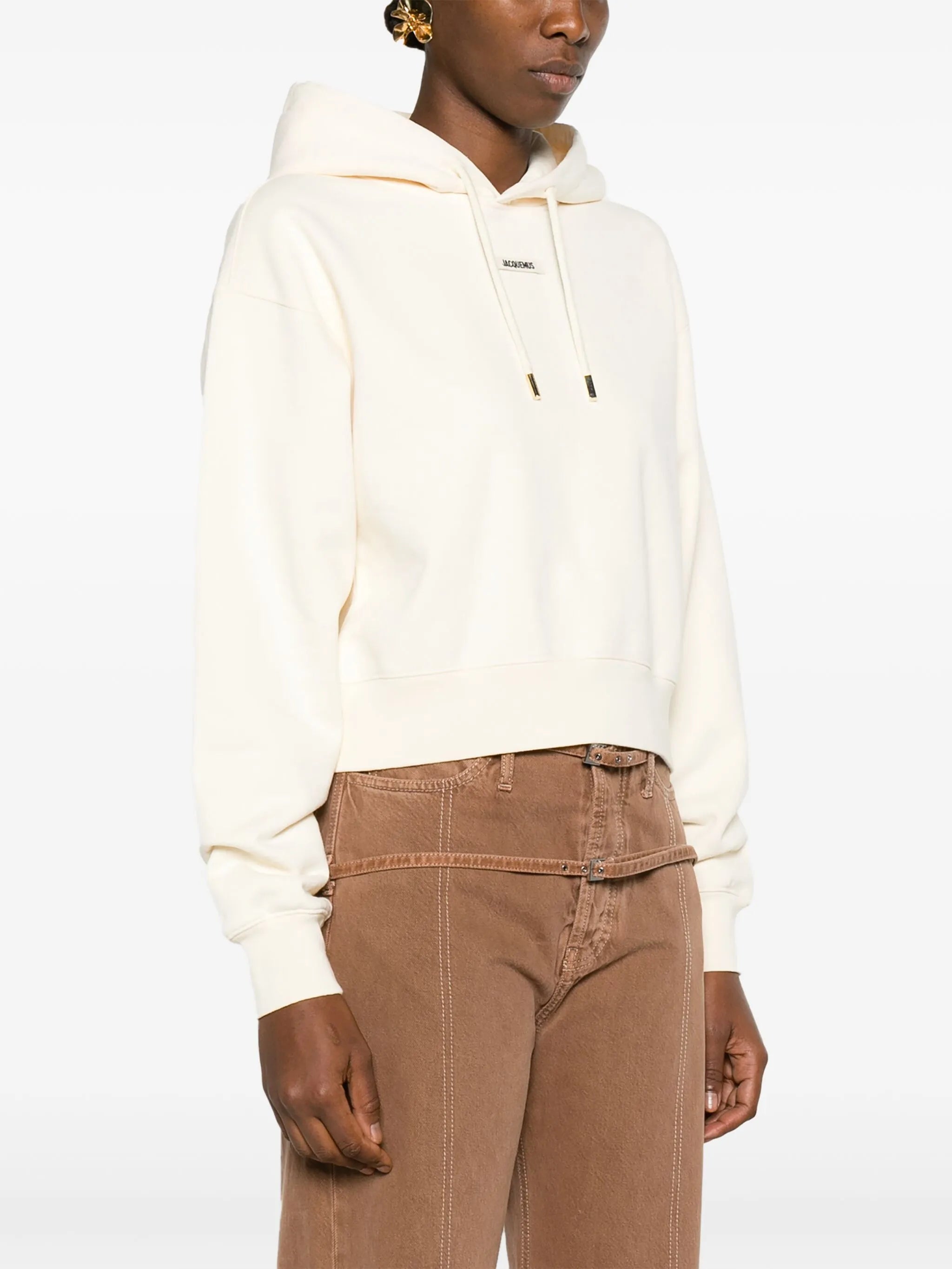 cropped hoodie