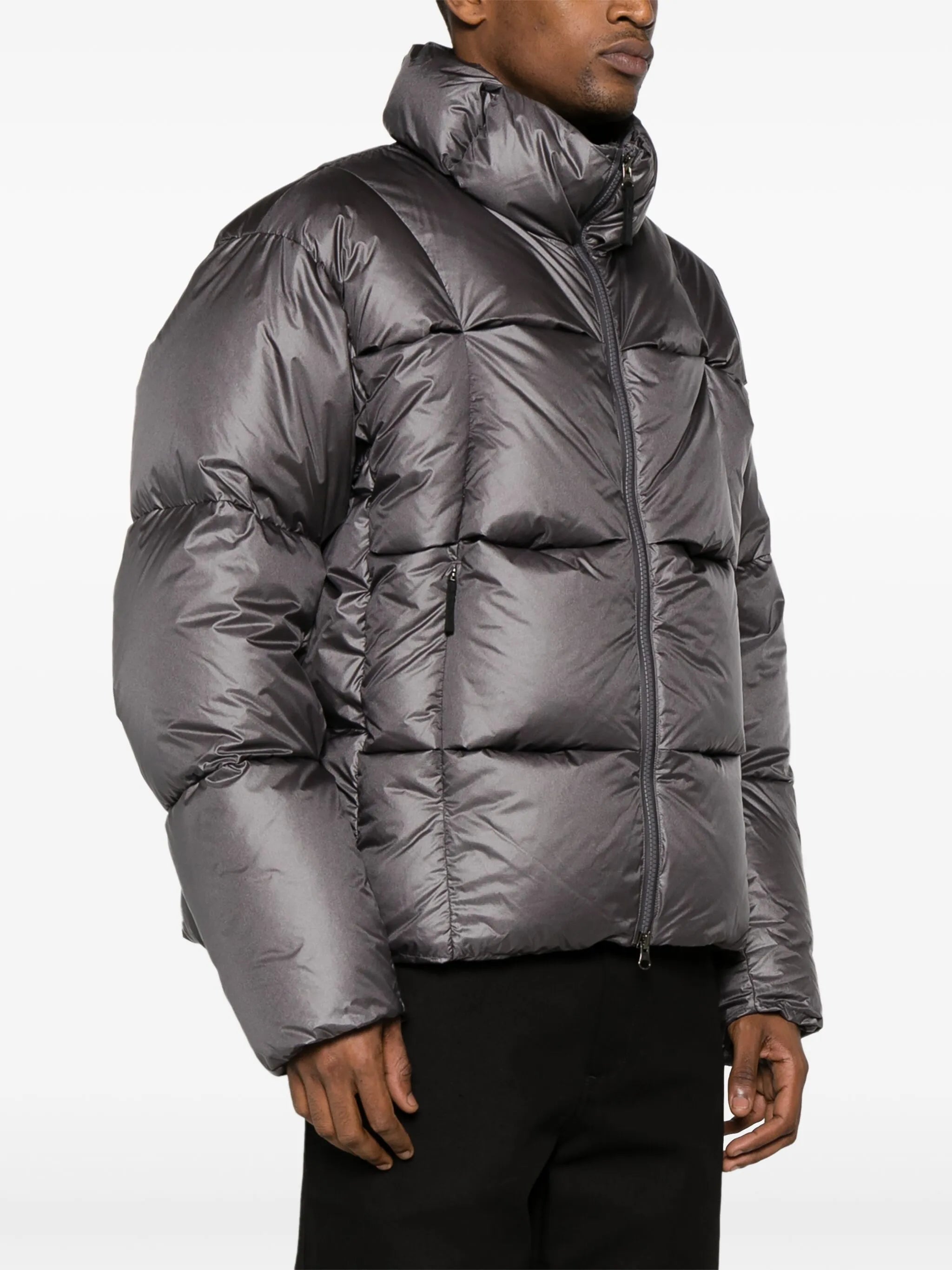 three-dimensional padded jacket