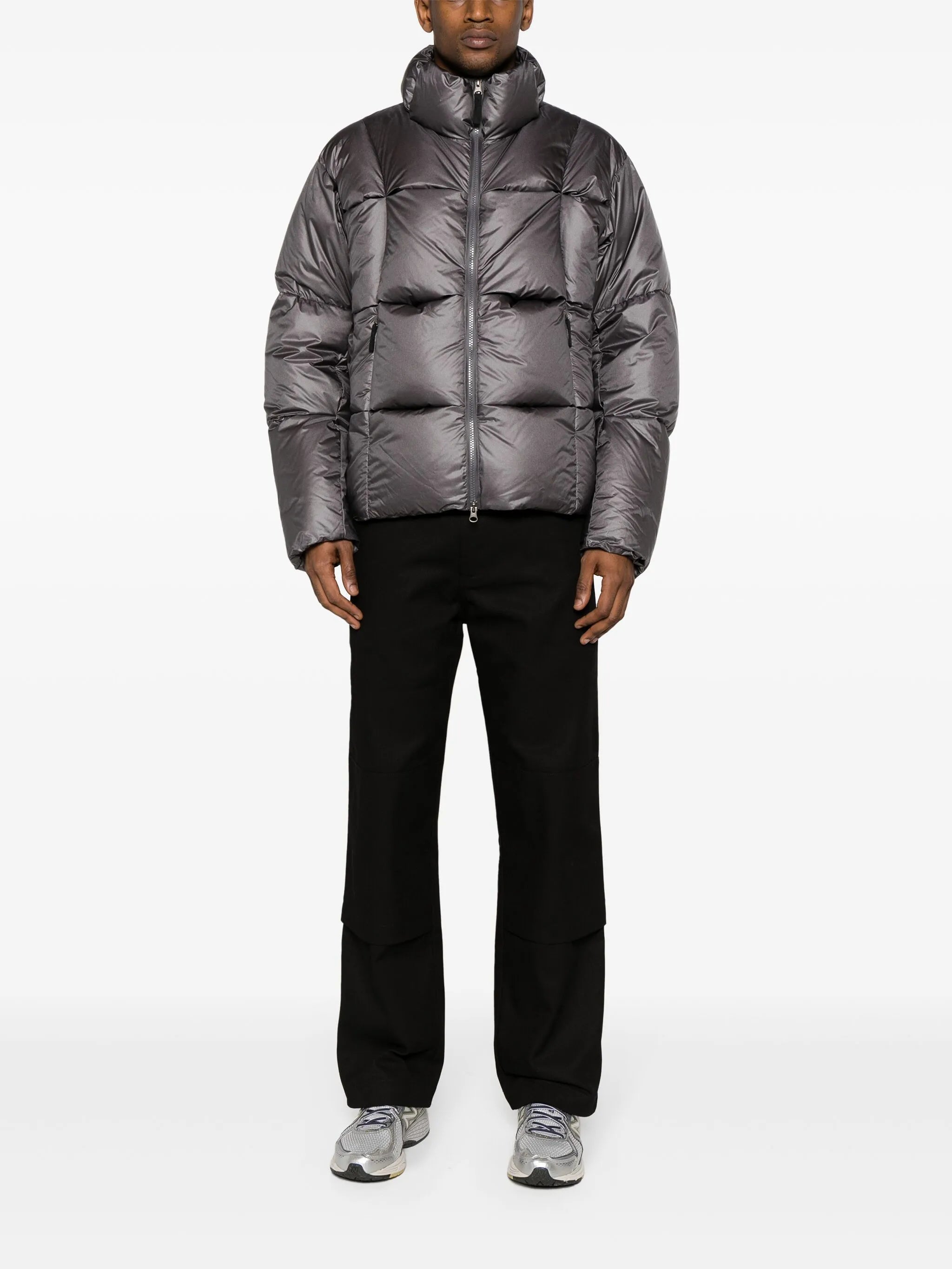 three-dimensional padded jacket