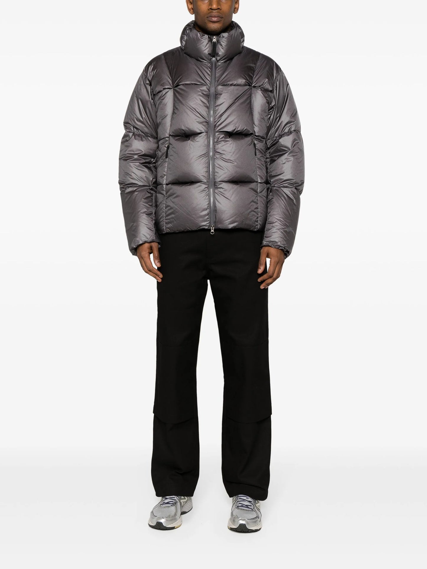 three-dimensional padded jacket
