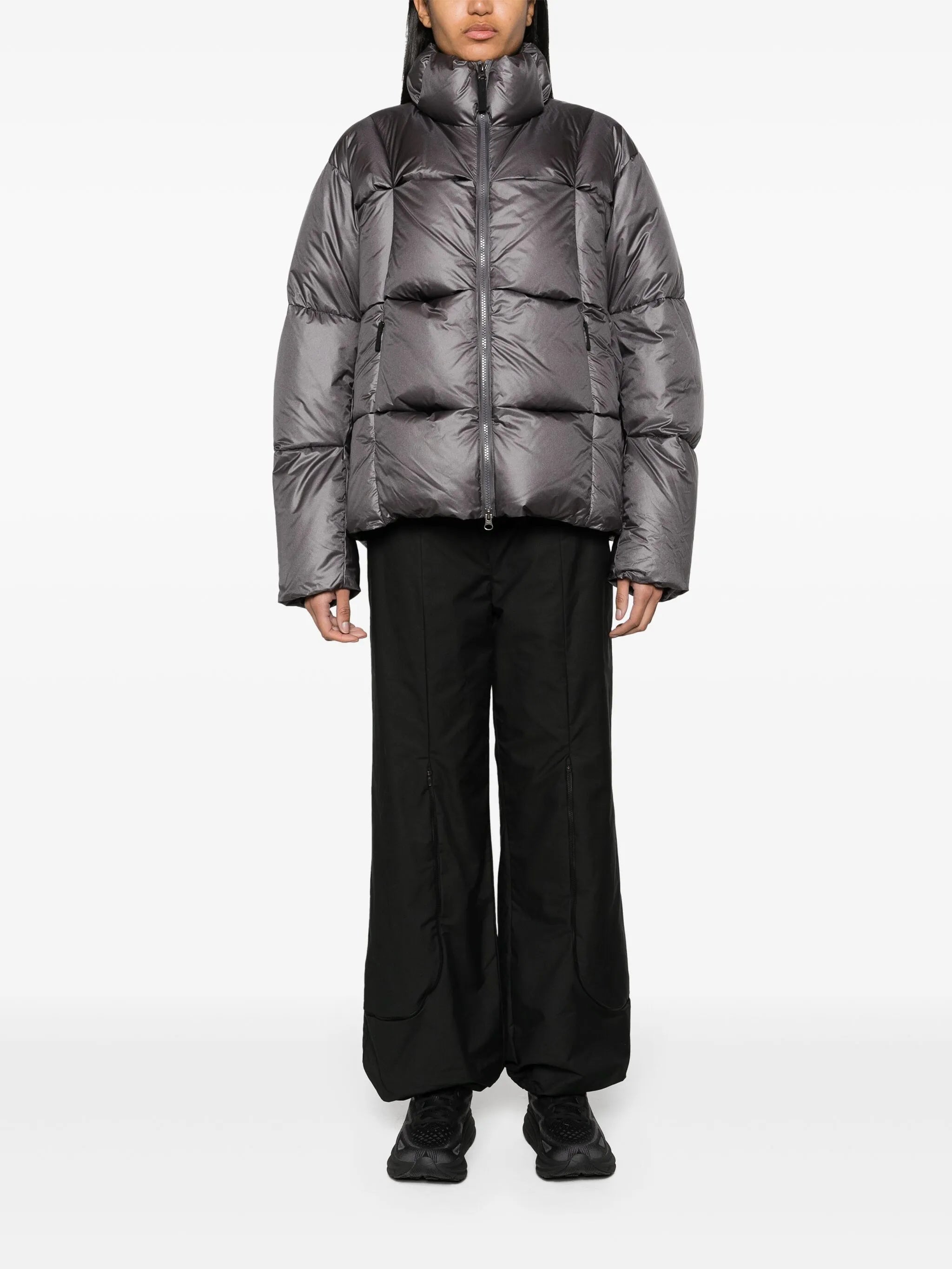 three-dimensional padded jacket