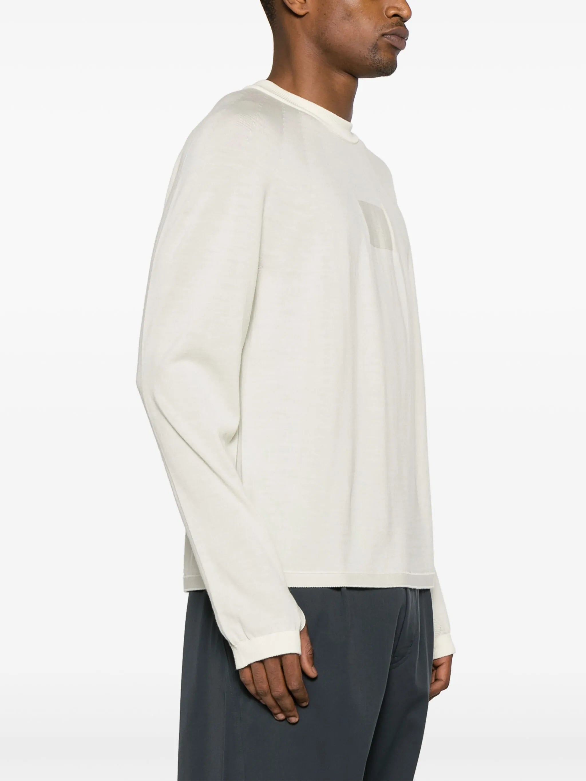 seamless wool jumper