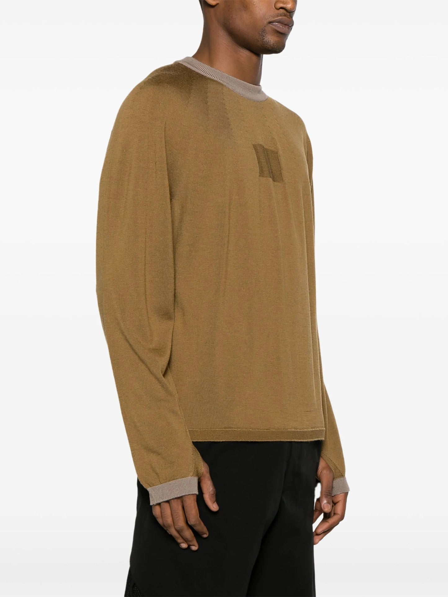 seamless wool jumper