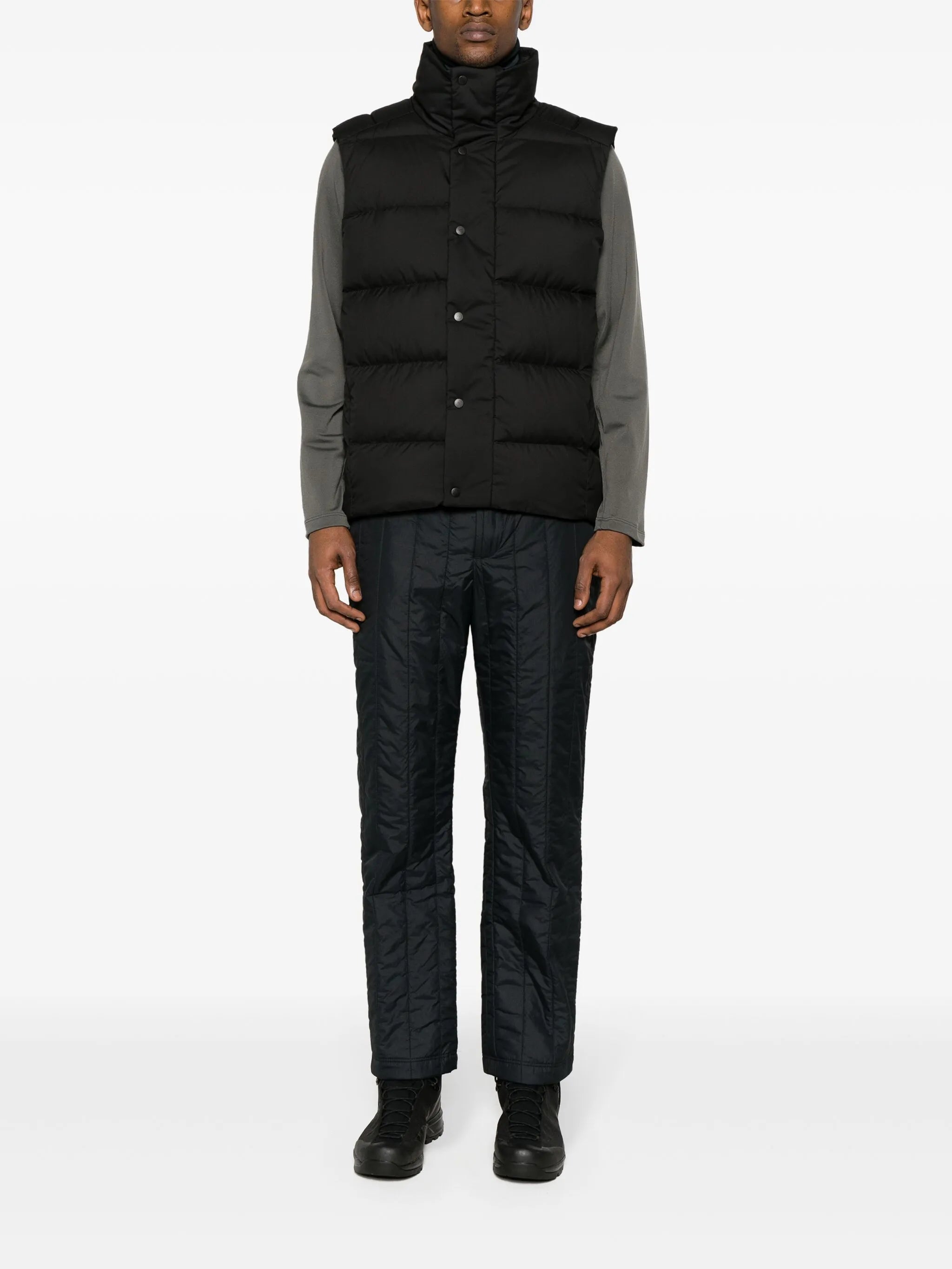 Wunder quilted puff vest