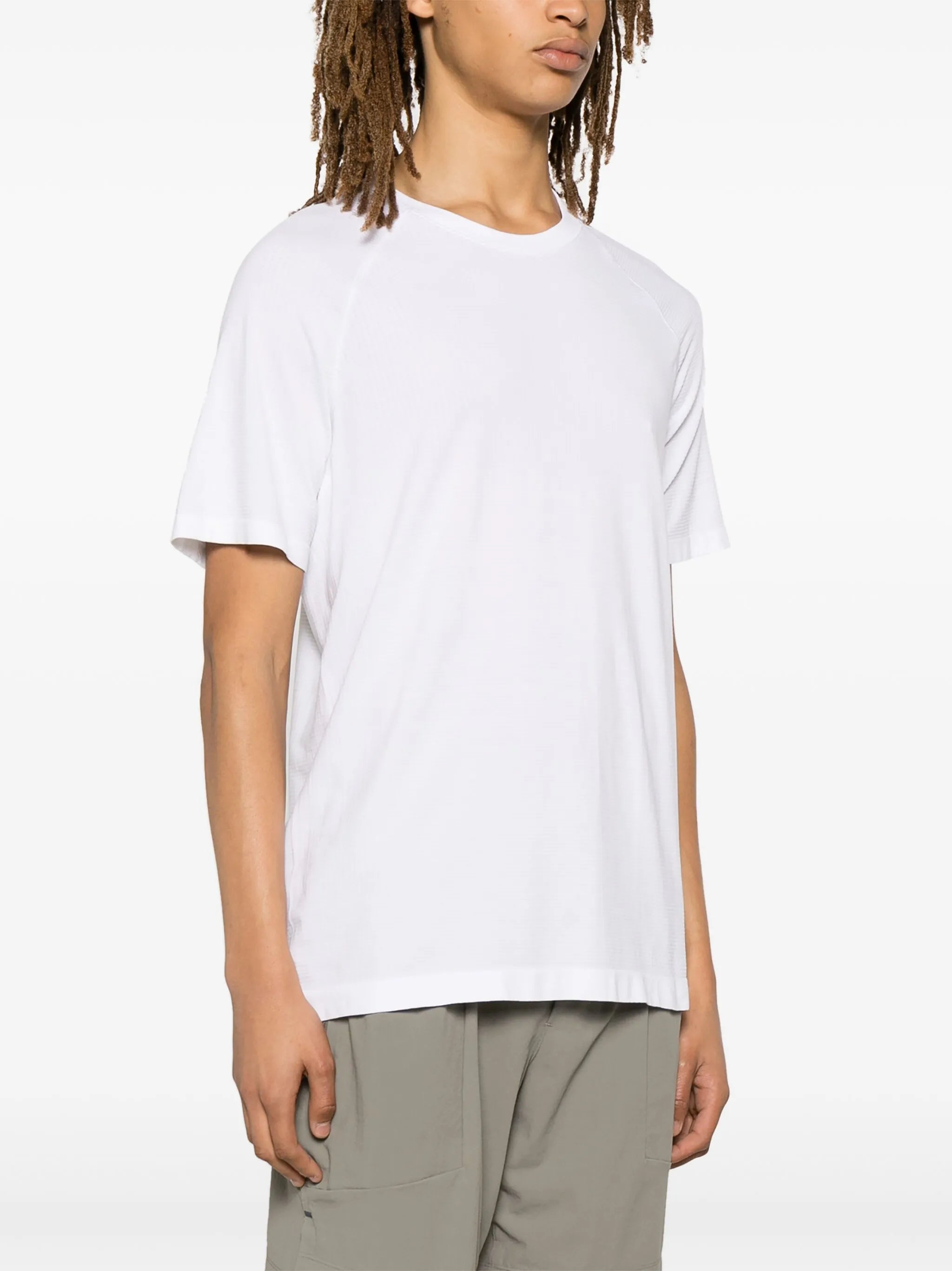 Metal Vent striped T-shirt