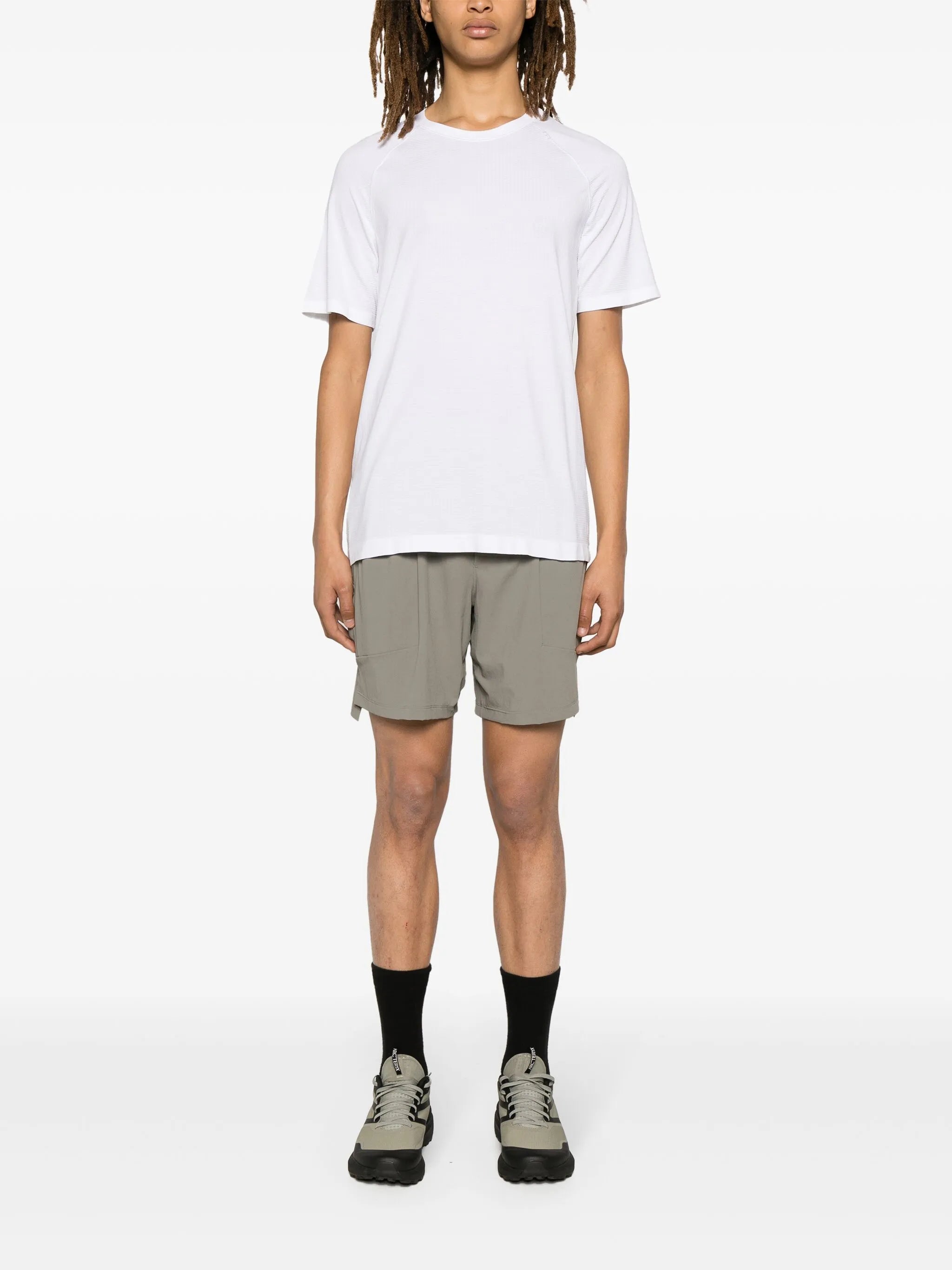 Metal Vent striped T-shirt
