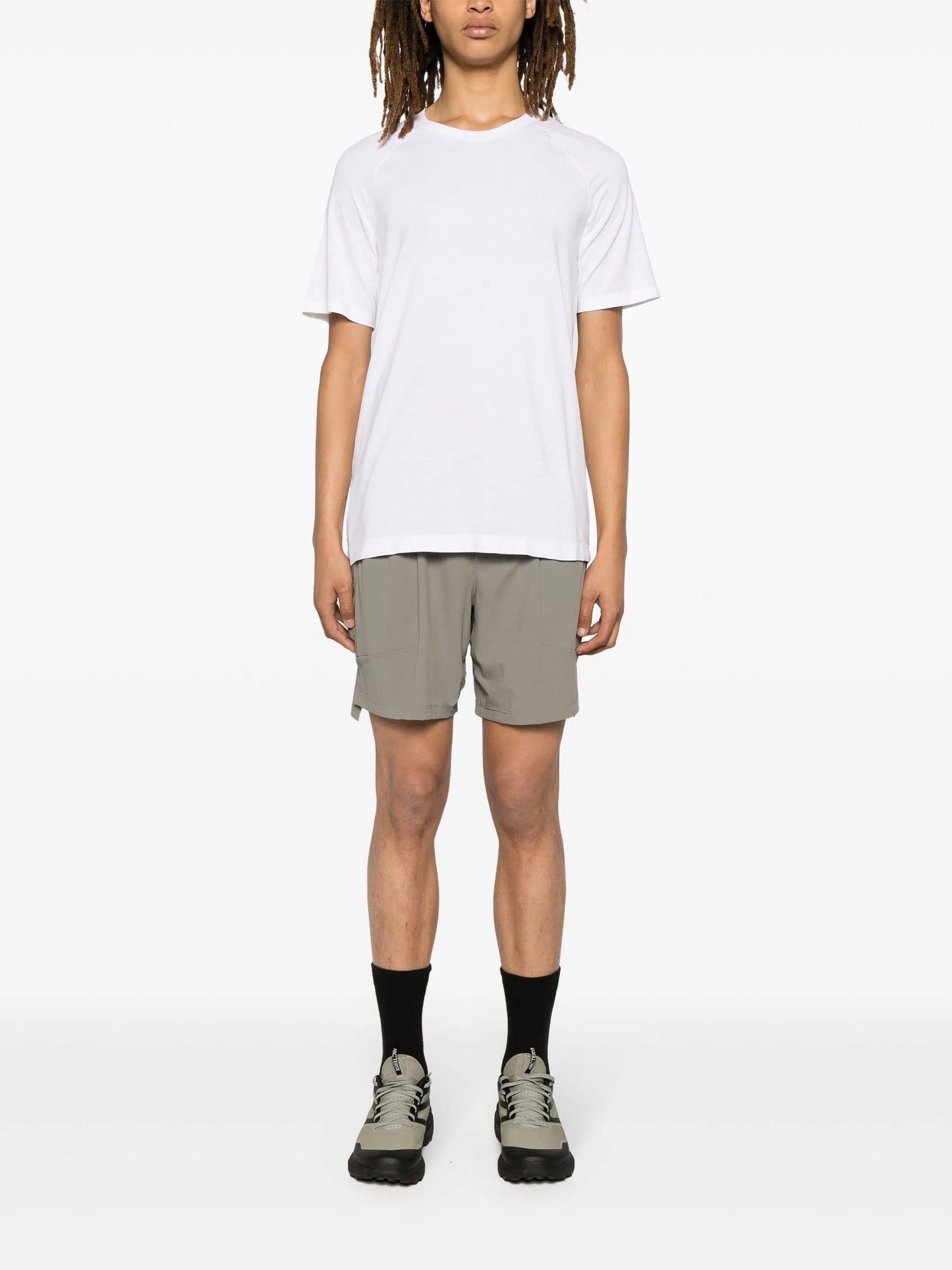 Metal Vent striped T-shirt