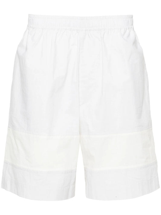 Barrel cotton bermuda shorts