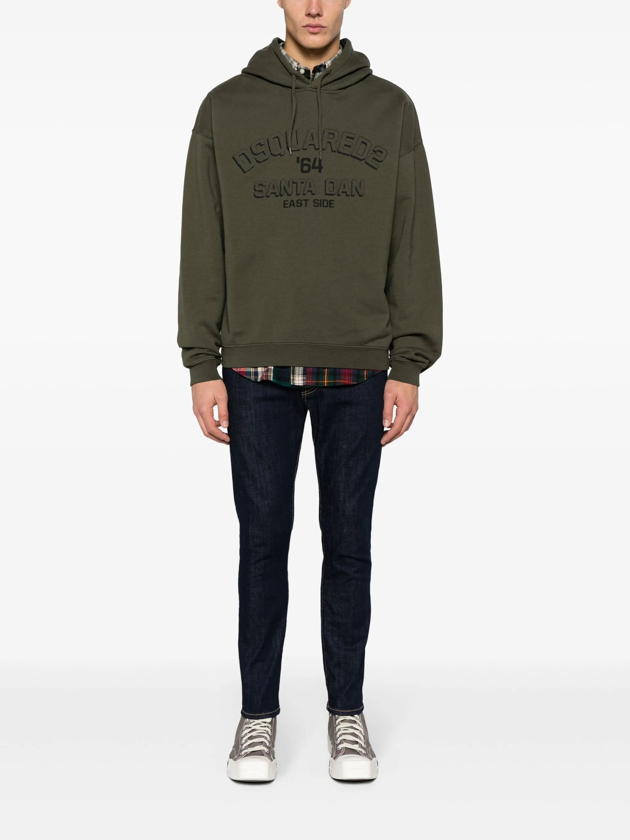 mid-rise skinny jeans