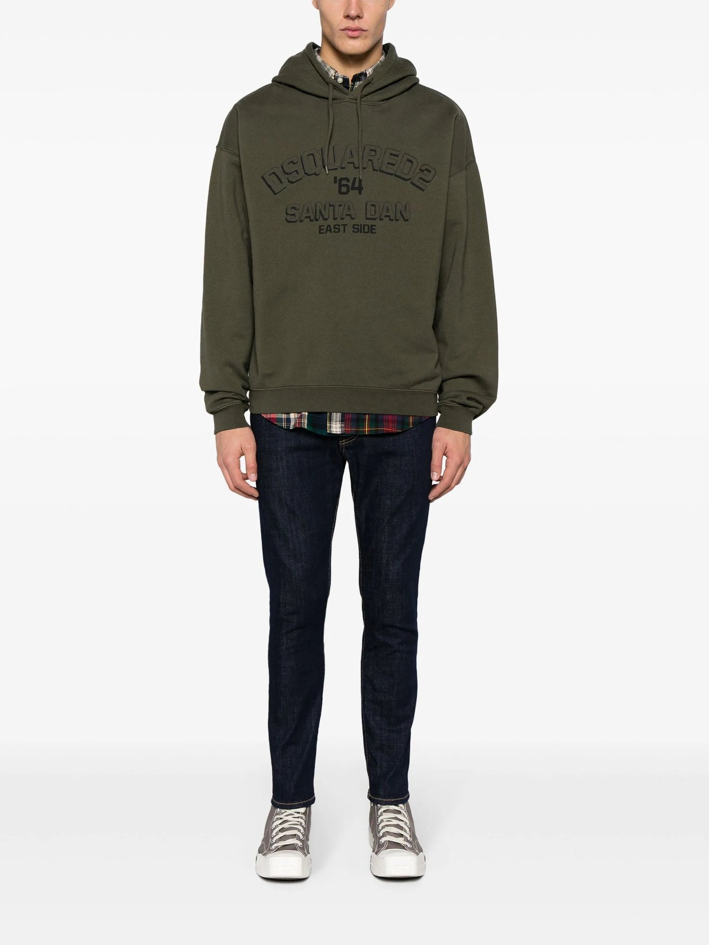mid-rise skinny jeans