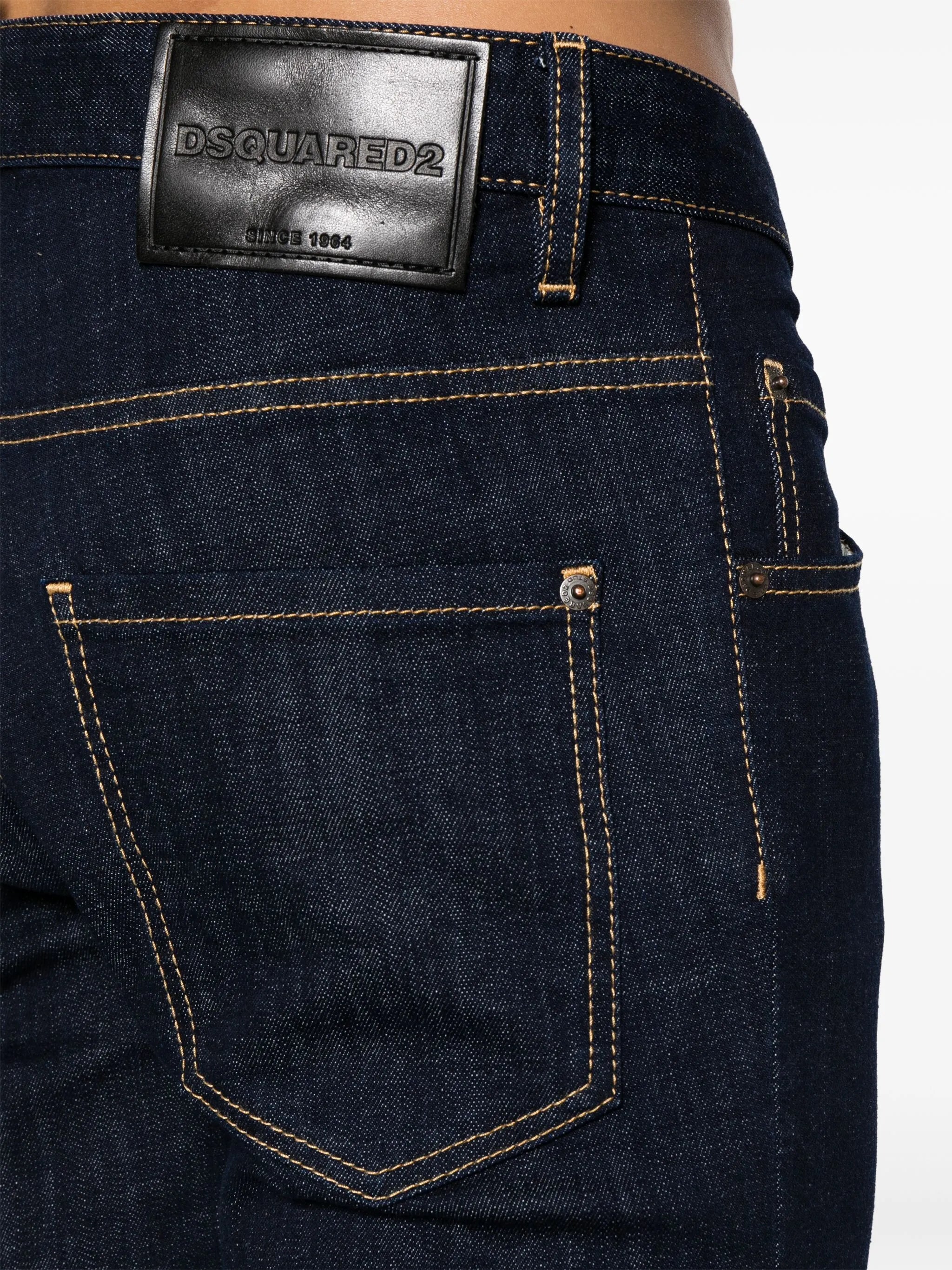 mid-rise skinny jeans