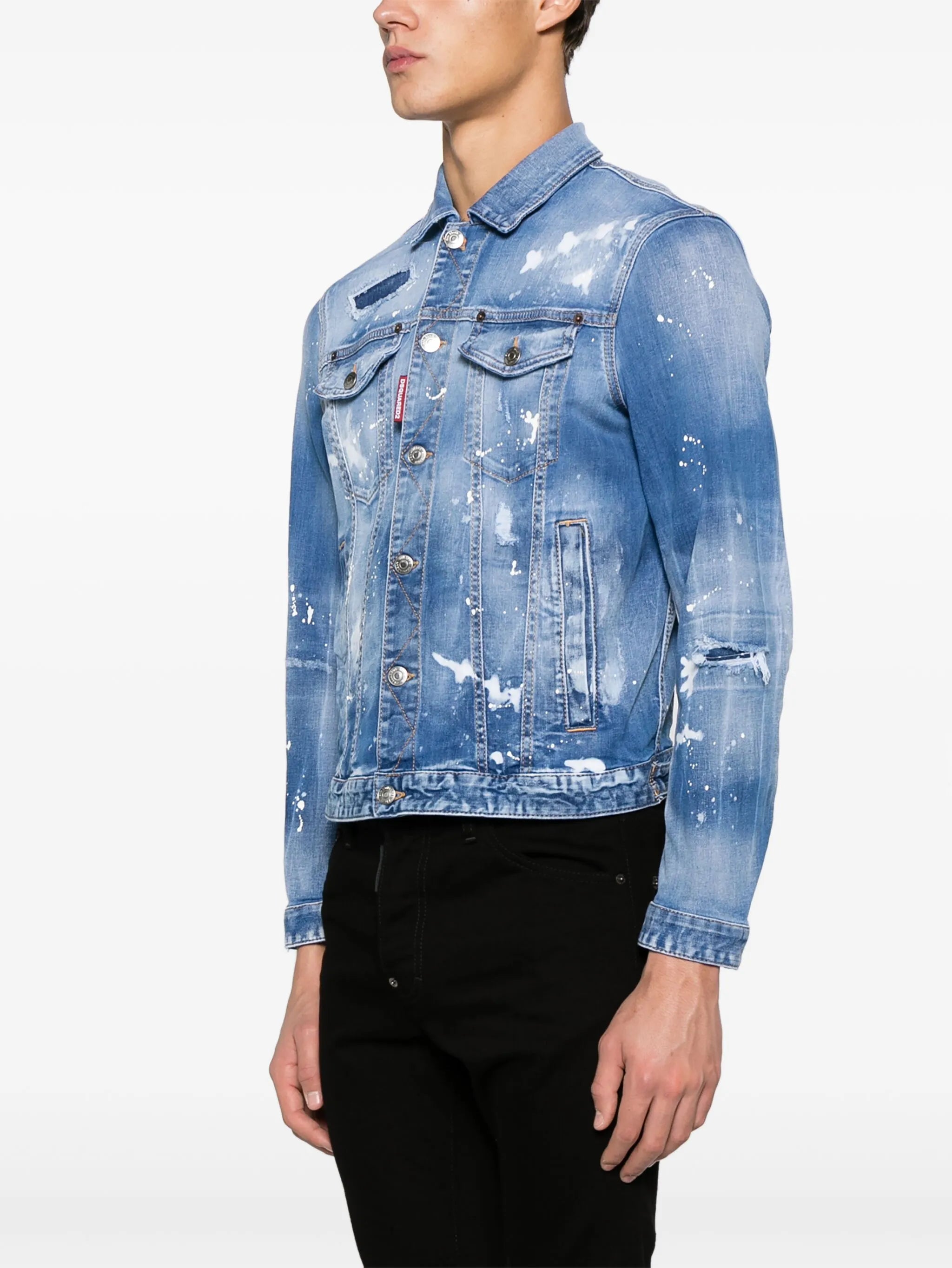 Dan distressed denim jacket