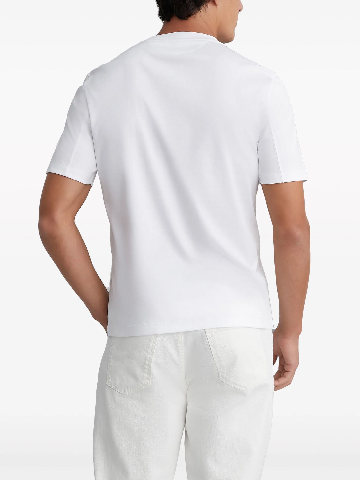 crew-neck jersey cotton T-shirt