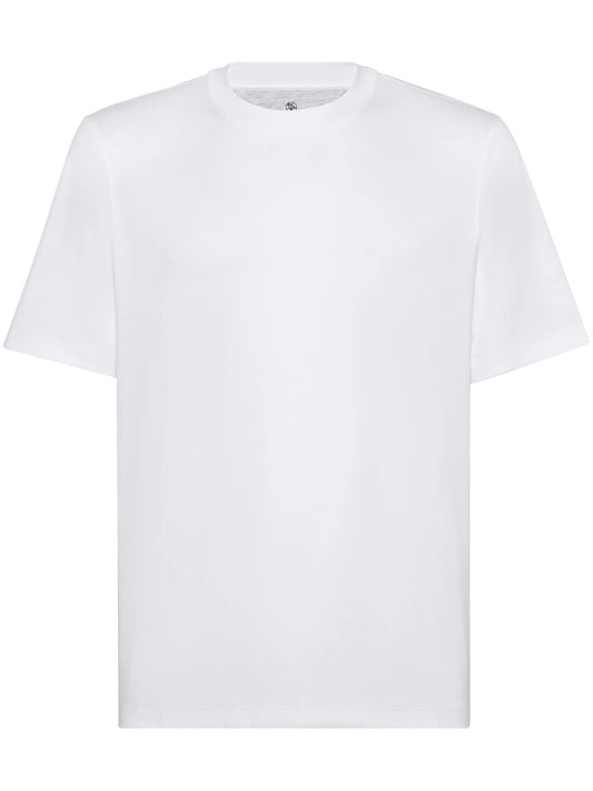 crew-neck jersey cotton T-shirt