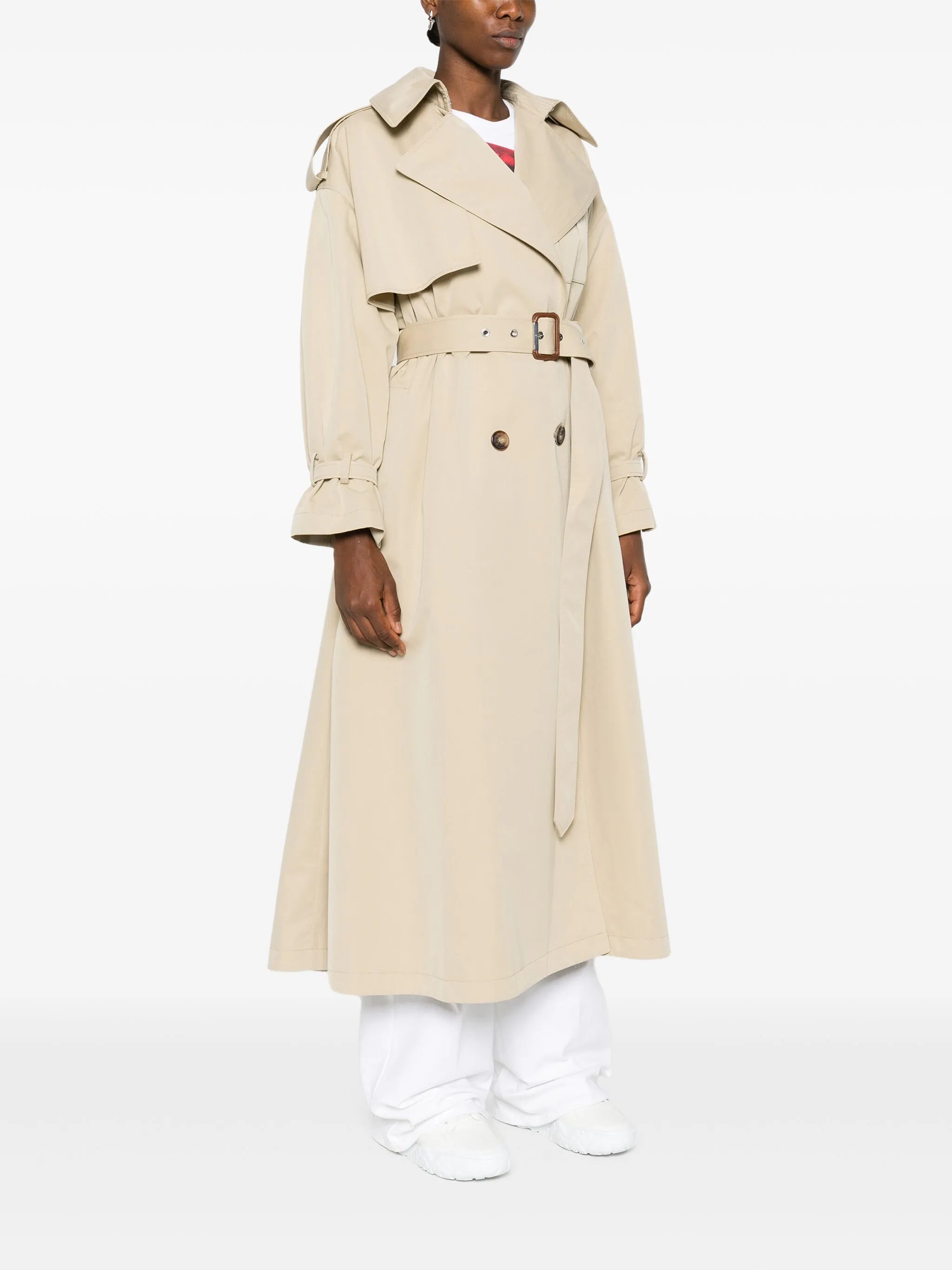belted trench coat