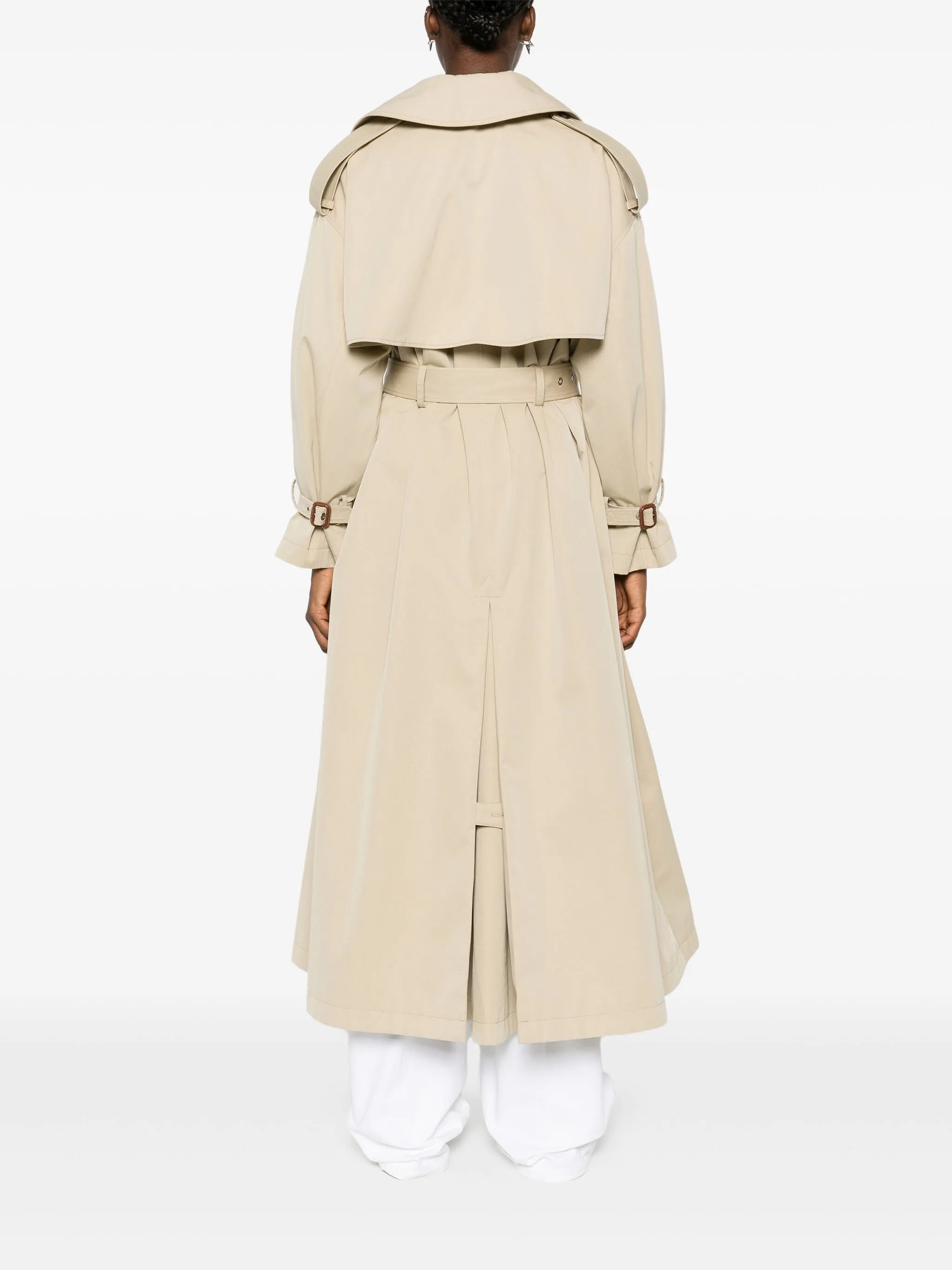 belted trench coat
