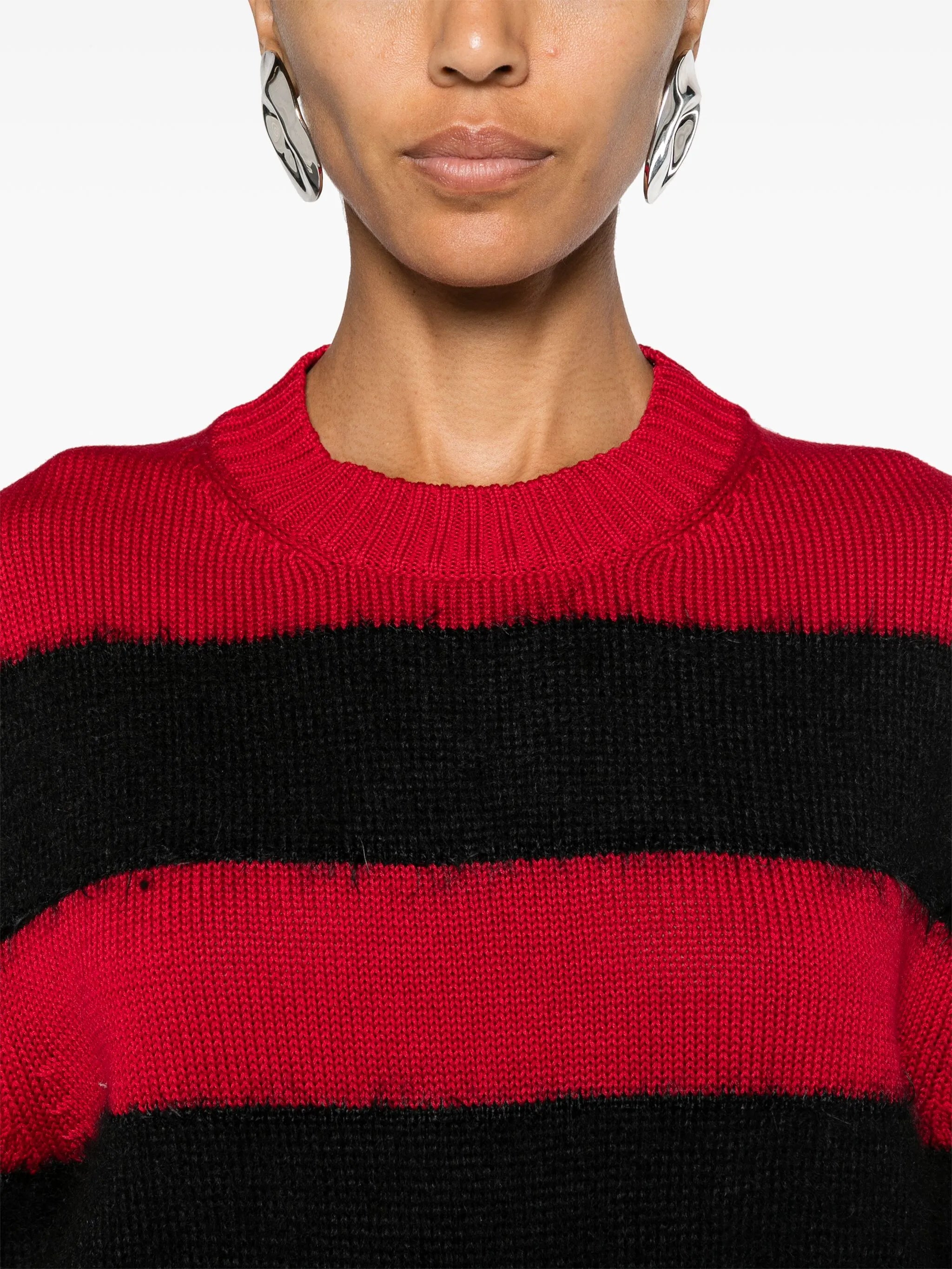 striped cotton jumper