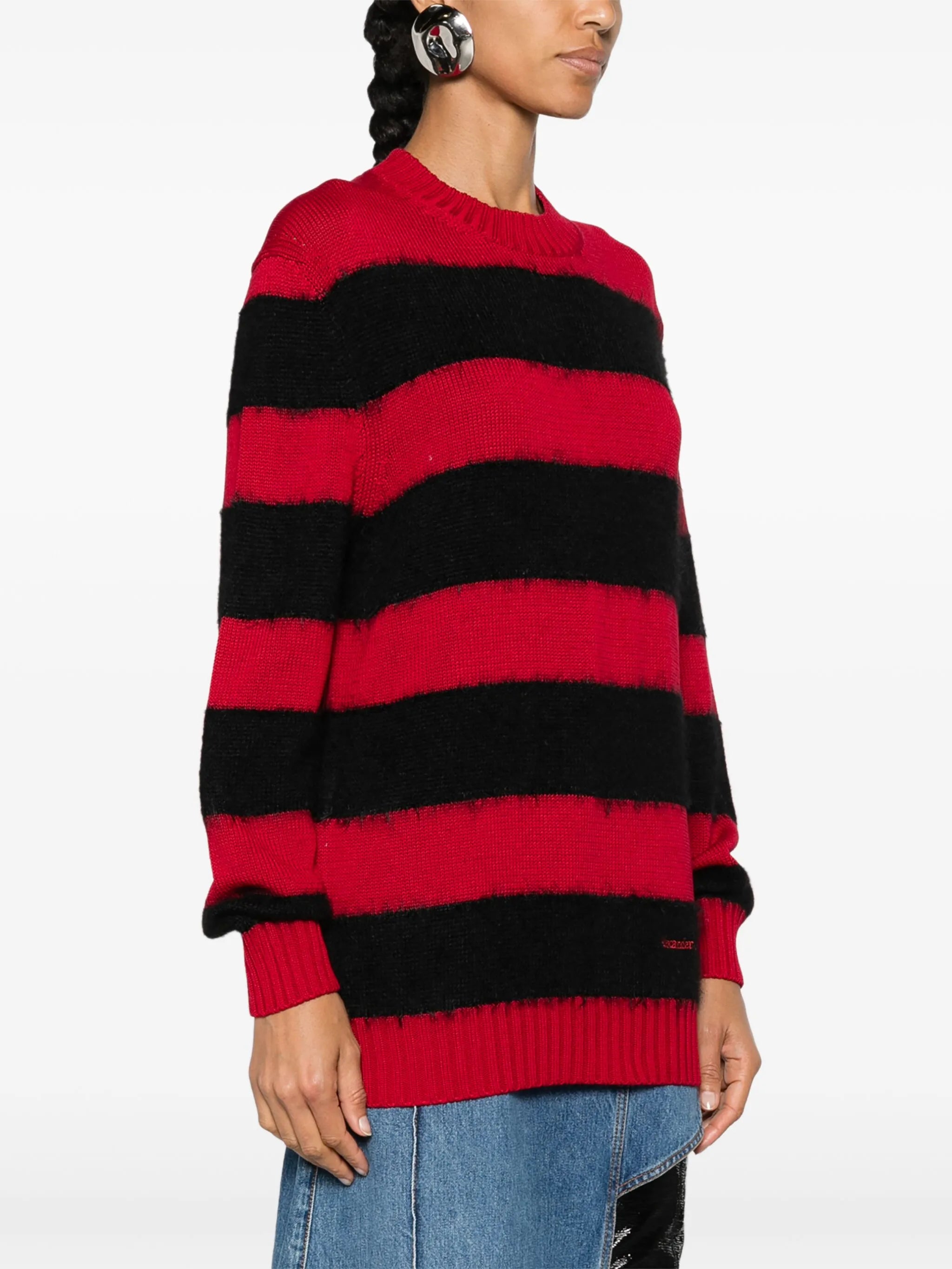 striped cotton jumper