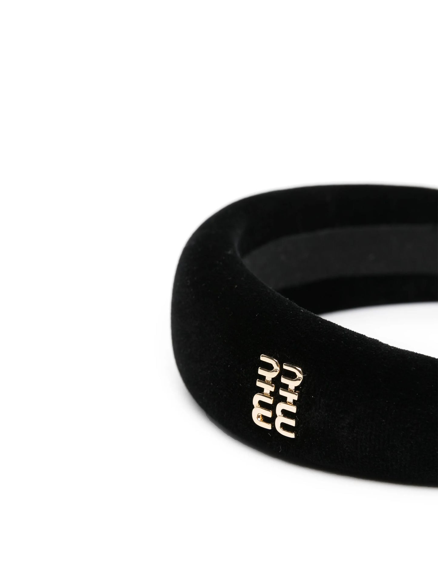 logo-plaque hair band
